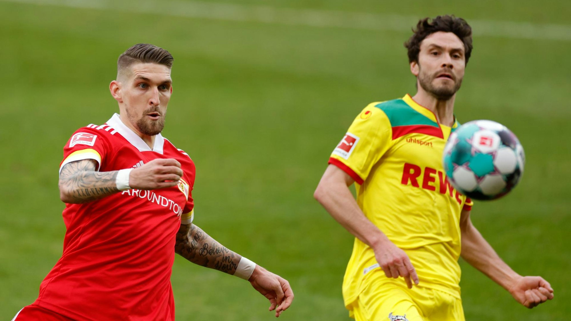 Jonas Hector spielt mit dem 1. FC Köln bei Union Berlin.