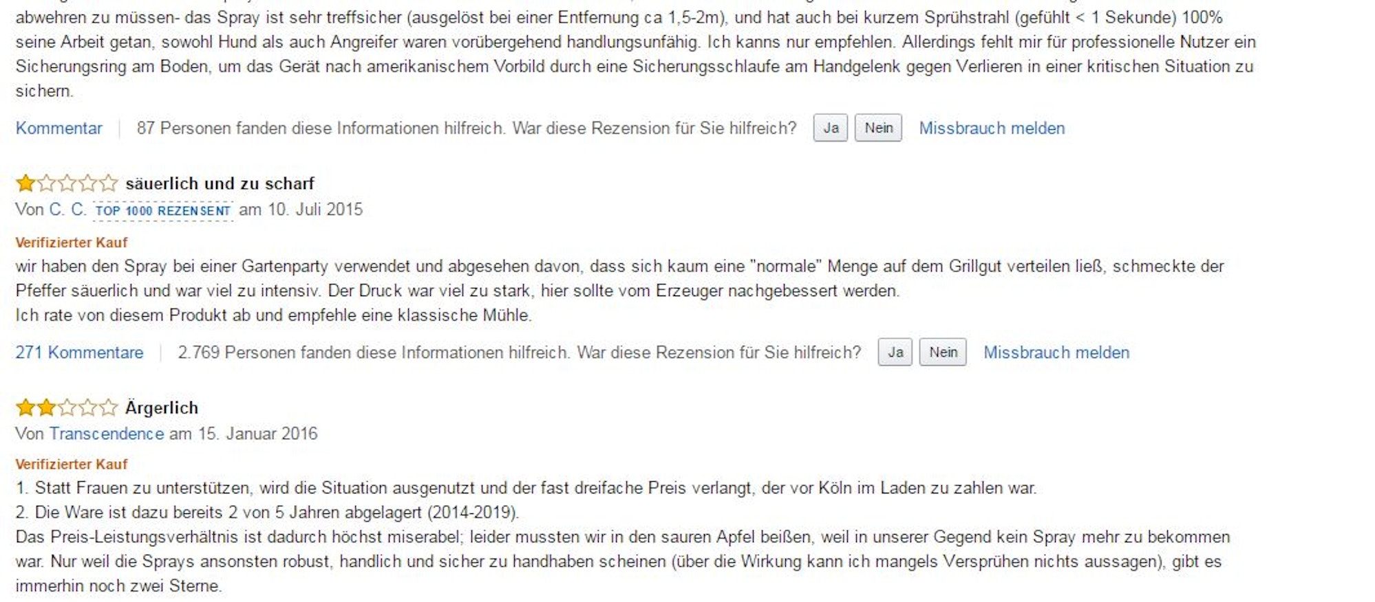Amazon Rezension