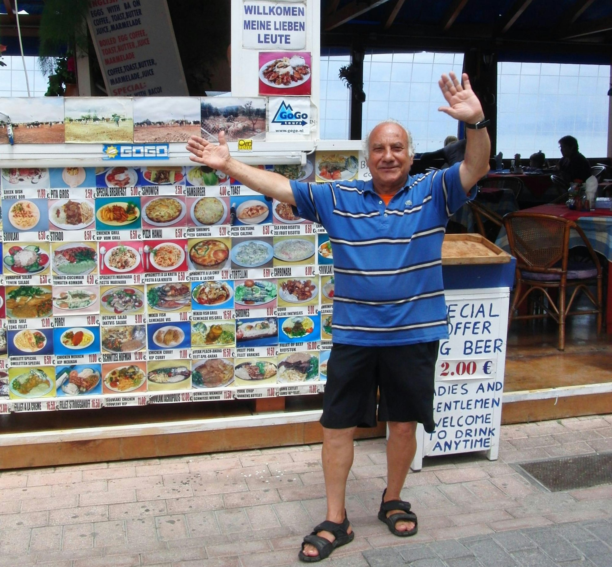 Restaurant mit Bildern