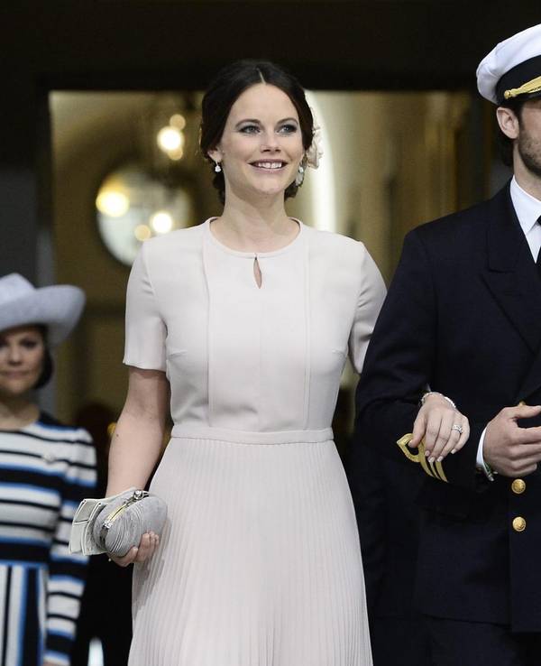 Prinzessin Sofia an der Seite ihres Ehemanns Prinz Carl Philip.