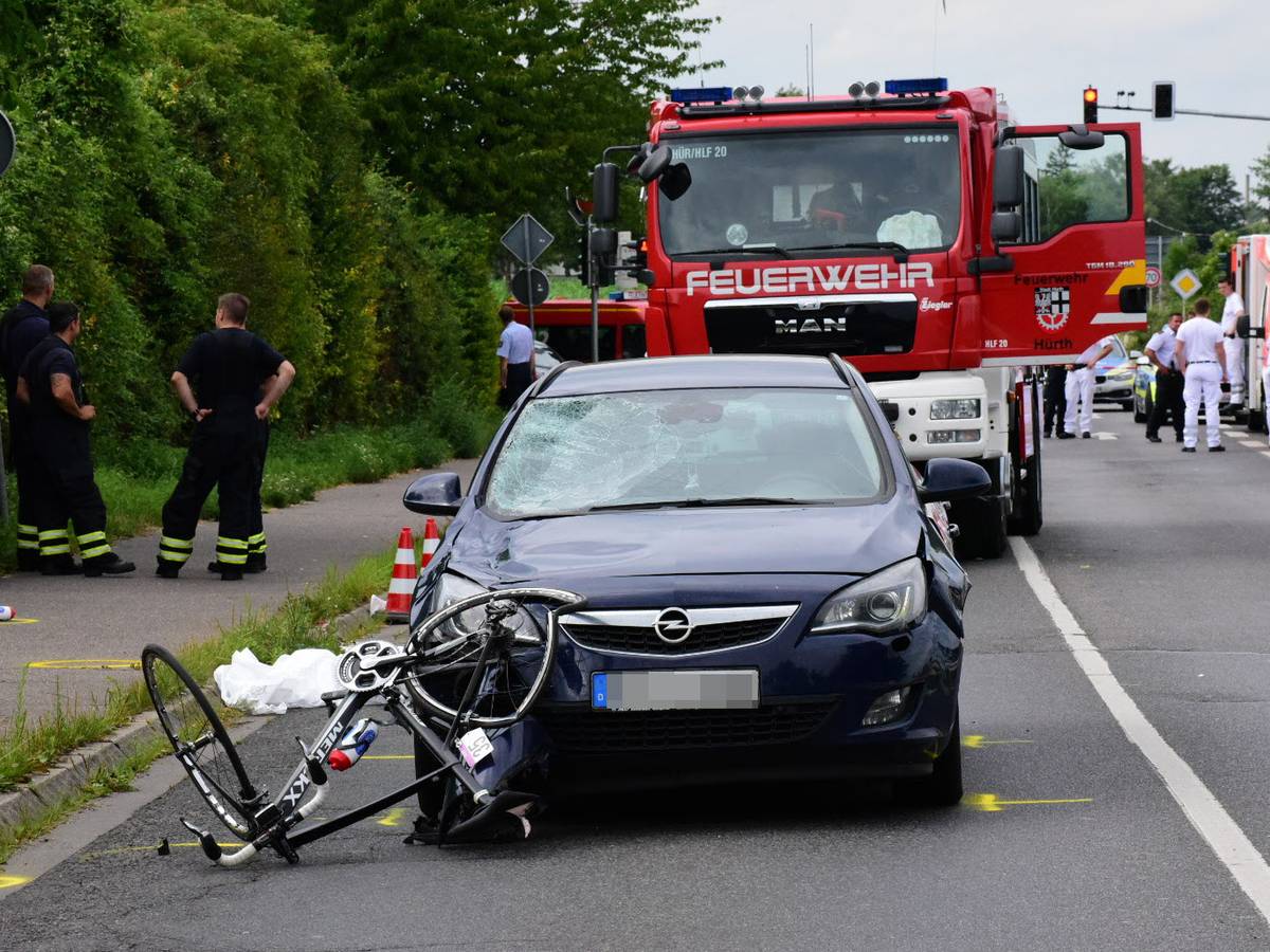 Radrennfahrer Hürth 170711