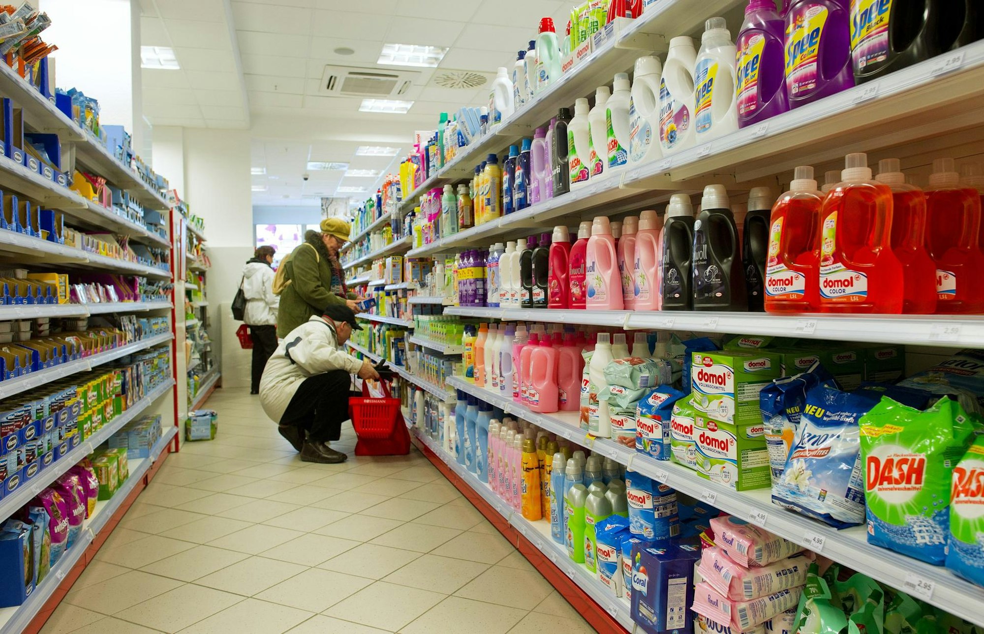 Blick in eine Rossmann-Filiale in Hagen (Symbolbild).