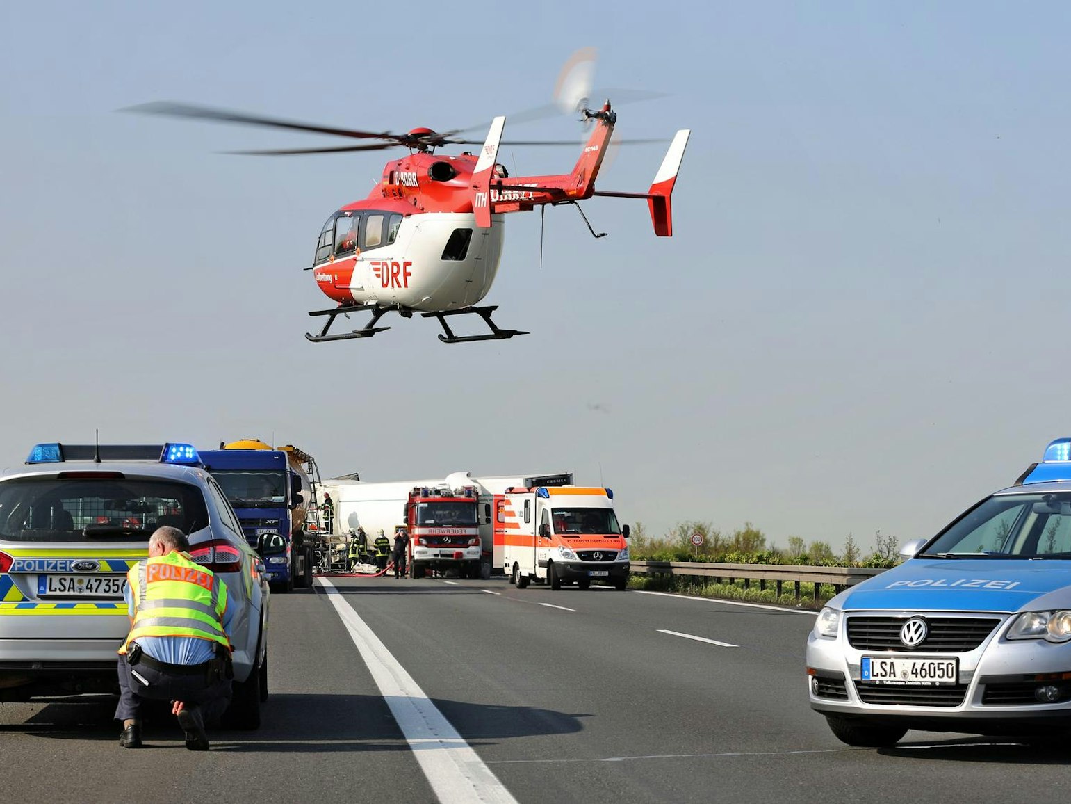 Auf der A61 ist es am Samstag (24.10.) zu einem schweren Unfall gekommen.
