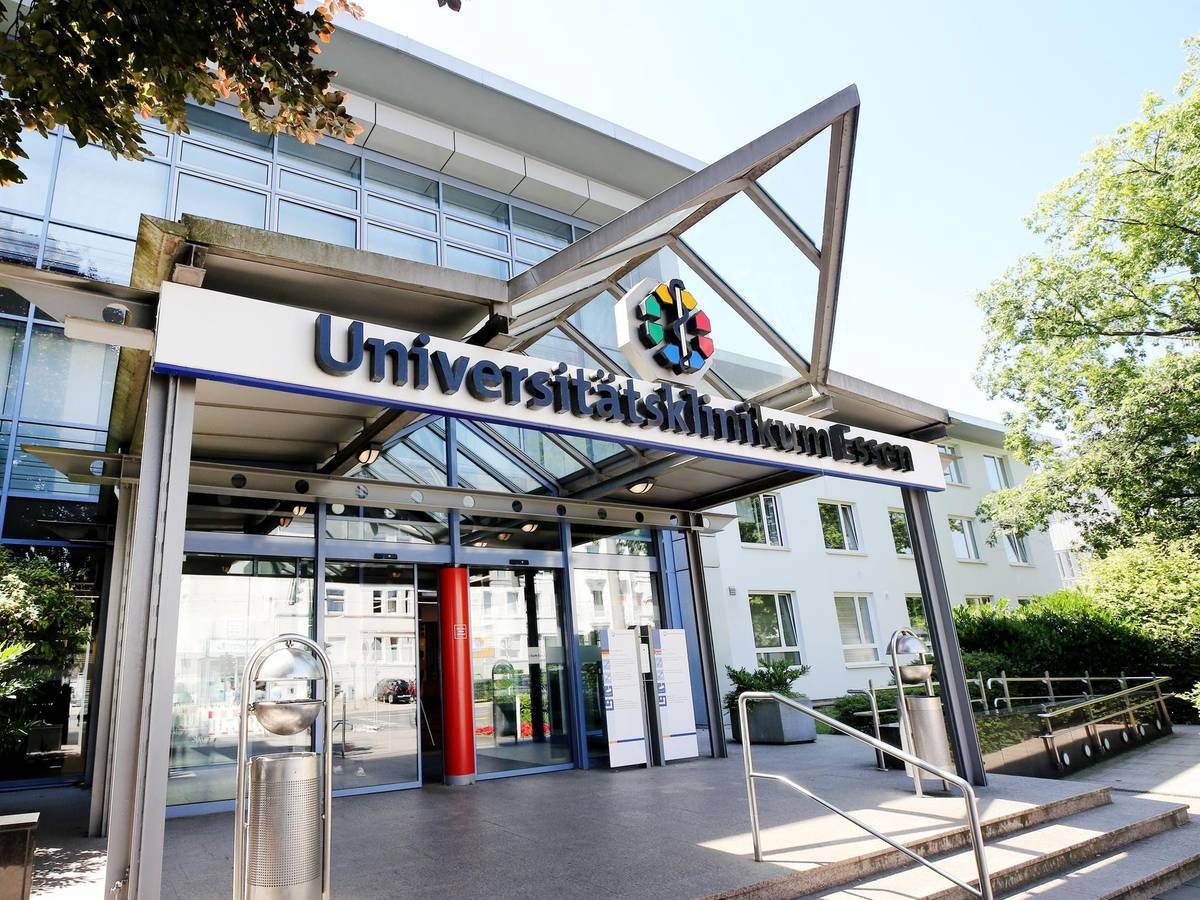 Das Universitätsklinikum in Essen 2007.