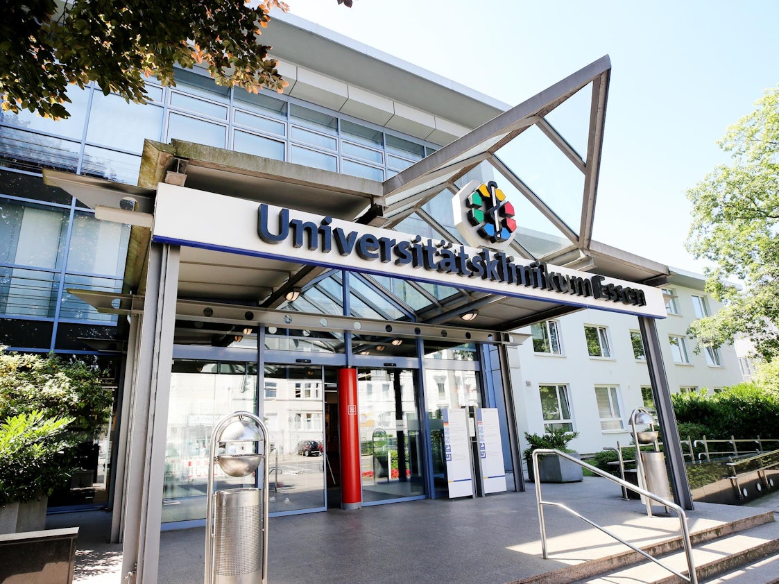 Das Universitätsklinikum in Essen 2007.