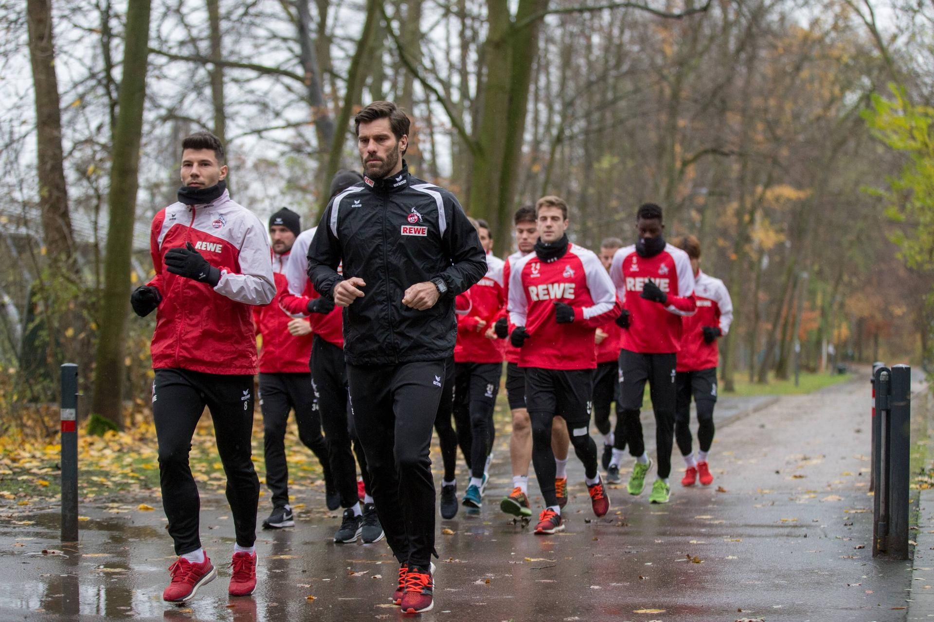 Benny Kugel beim FC-Training.