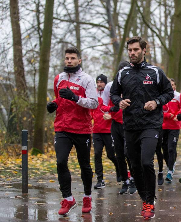 Benny Kugel beim FC-Training.