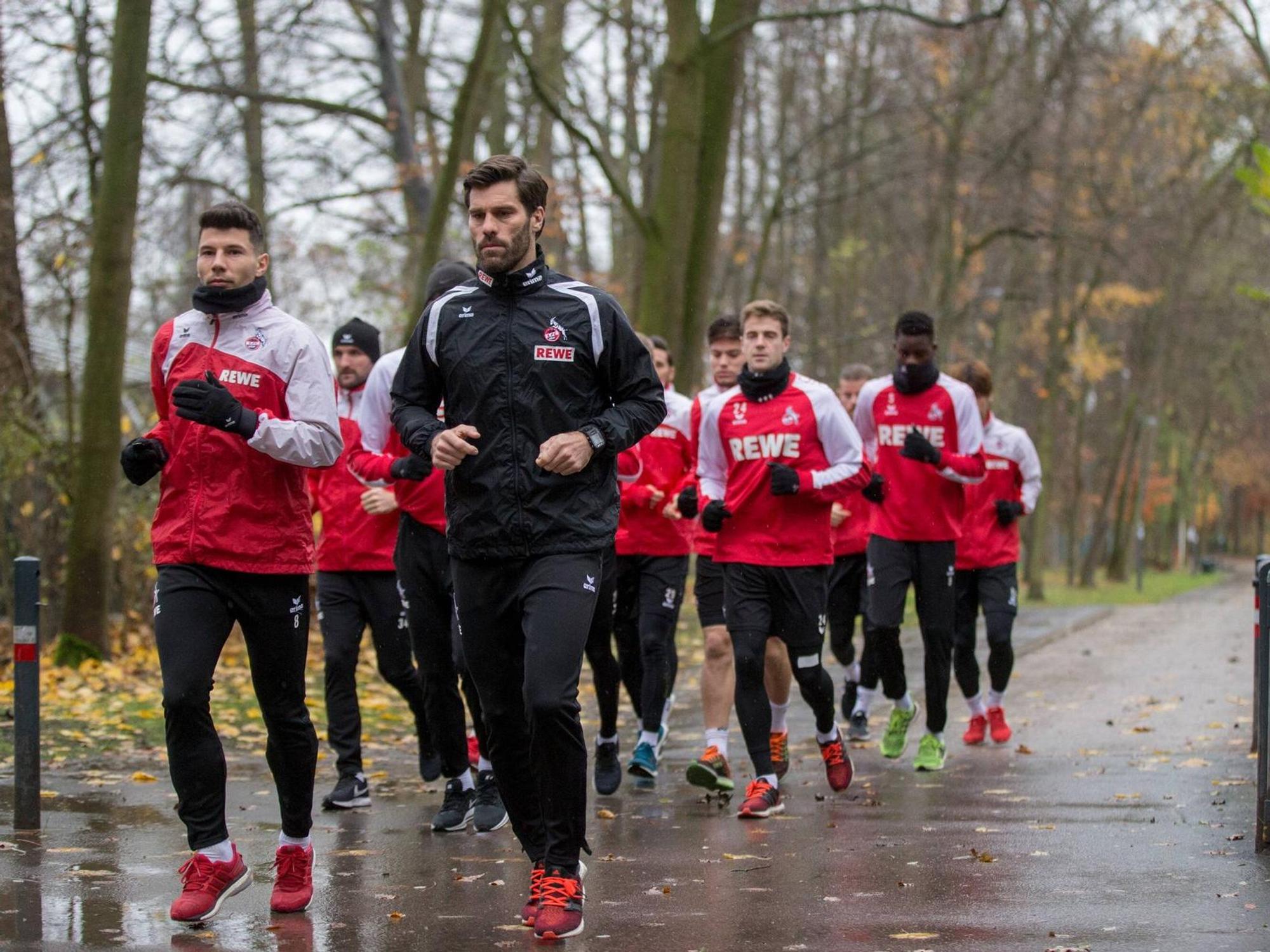 Benny Kugel beim FC-Training.