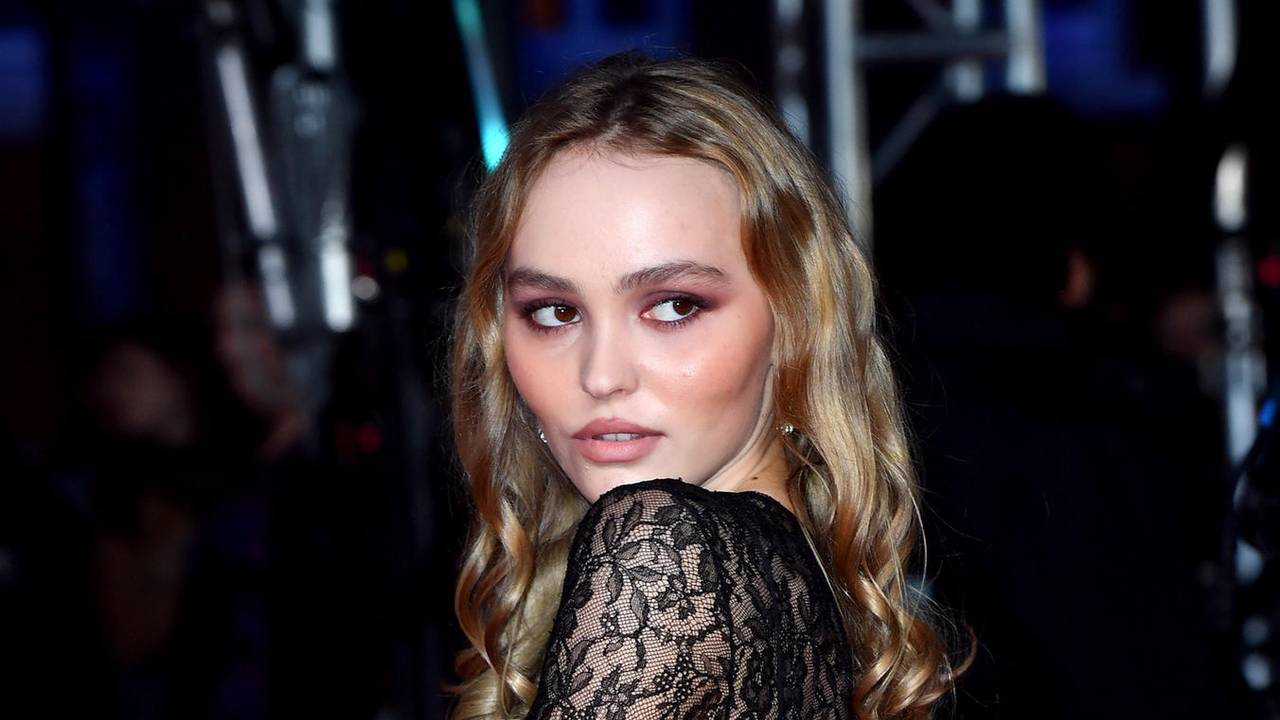 Das Foto aus dem Jahr 2020 zeigt Model und Schauspielerin Lily-Rose Depp bei den 73. British Academy Film Awards.