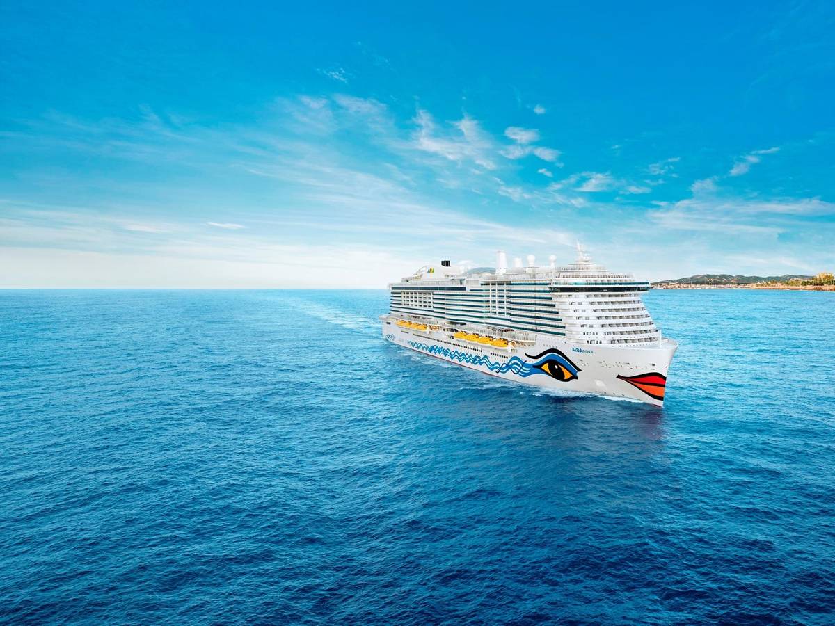 Die „Aida Nova“ ist seit 2018 auf den Weltmeeren unterwegs.
