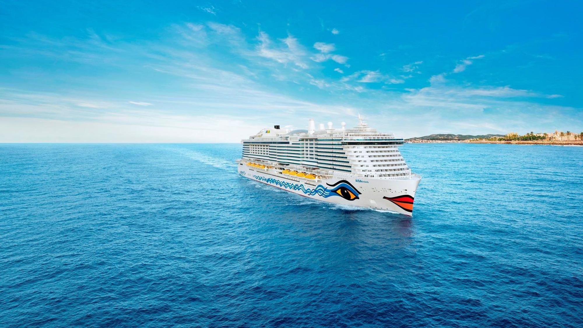 Die „Aida Nova“ ist seit 2018 auf den Weltmeeren unterwegs.