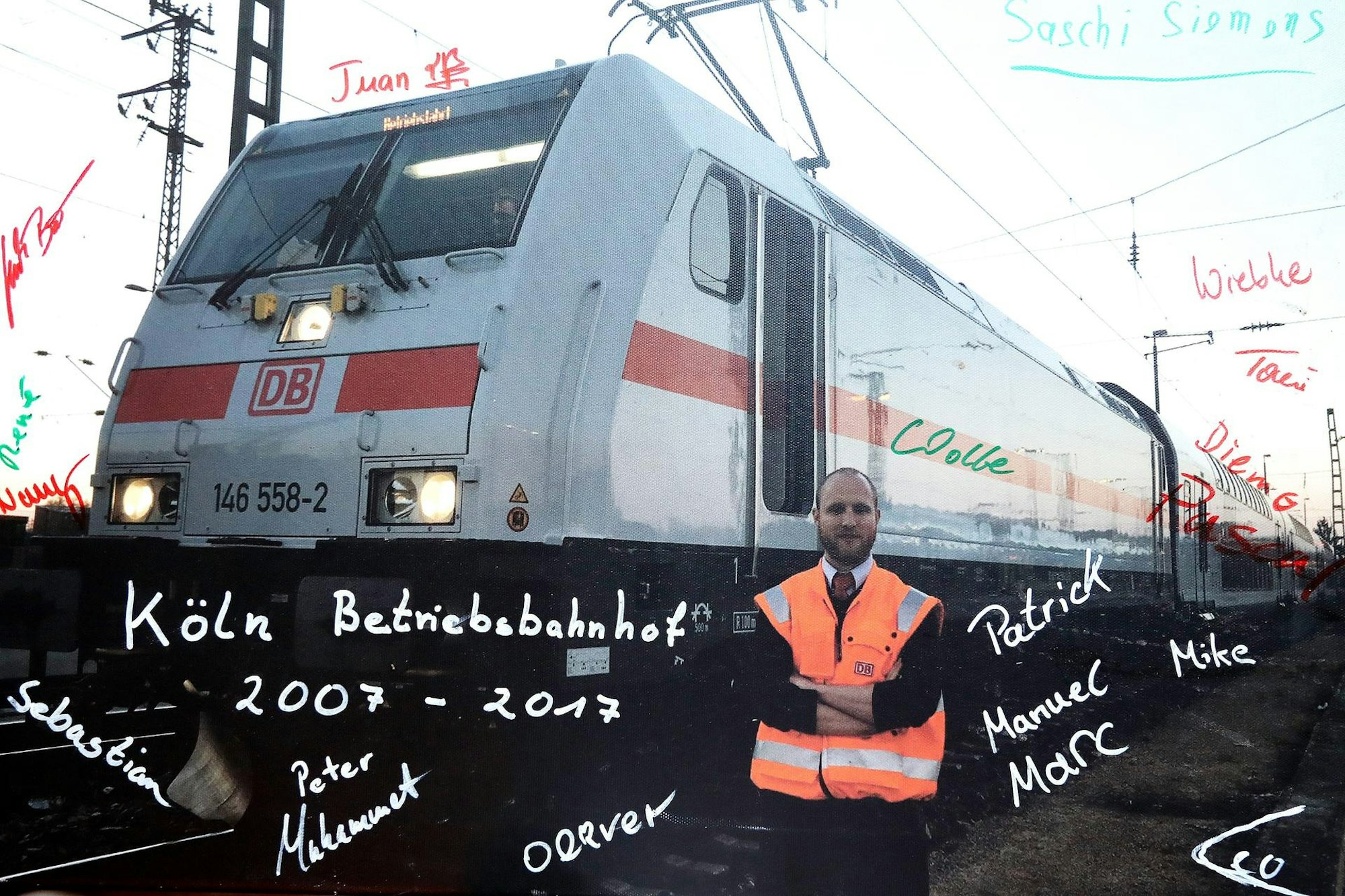 Marcus Sárkány war Lokfahrer, dann sattelte er um