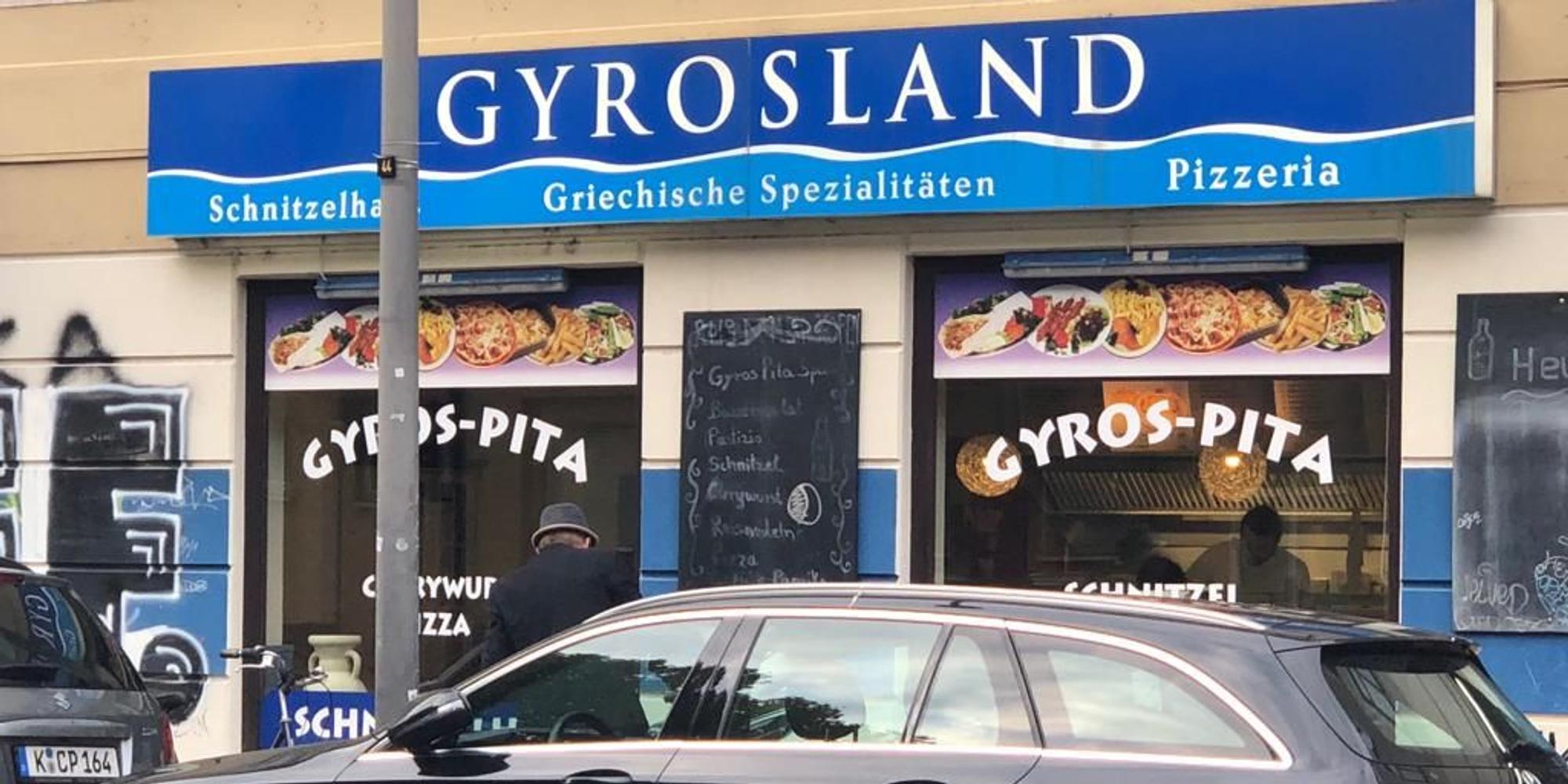 Das Gyrosland an der Vogelsanger Straße in Ehrenfeld