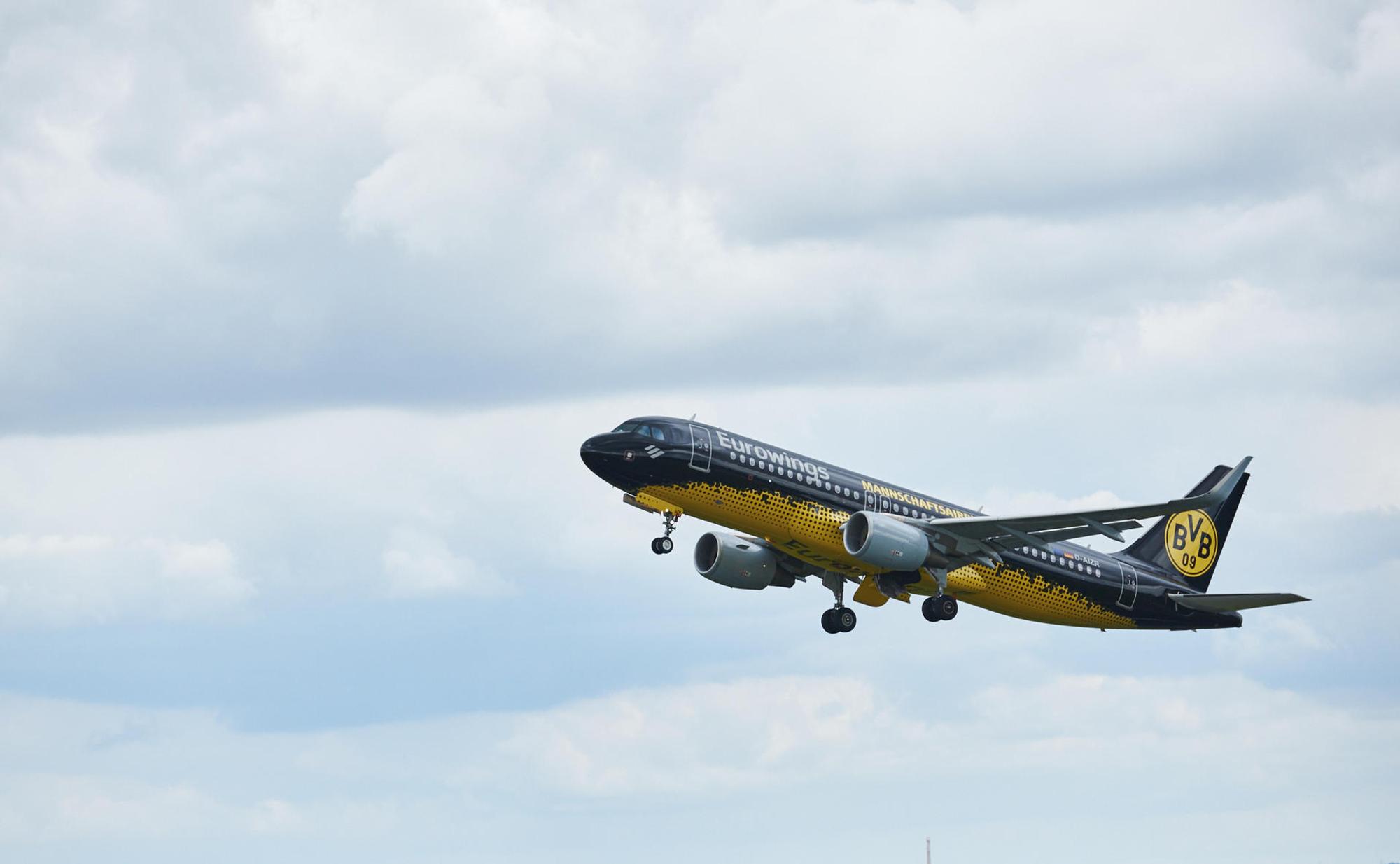 B_Eurowings_BVB_A320 with BVB Livery_ Departure