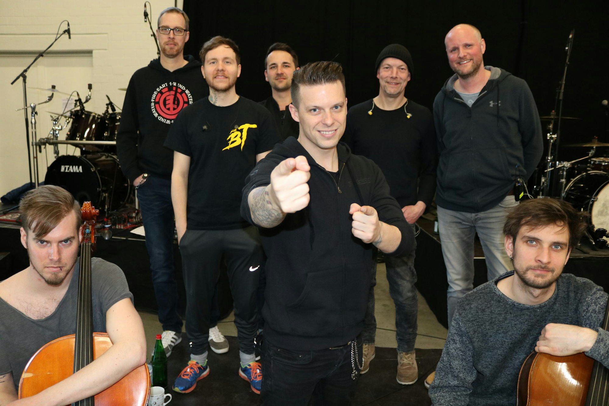 Unheilig Dark Tenor Proberaum