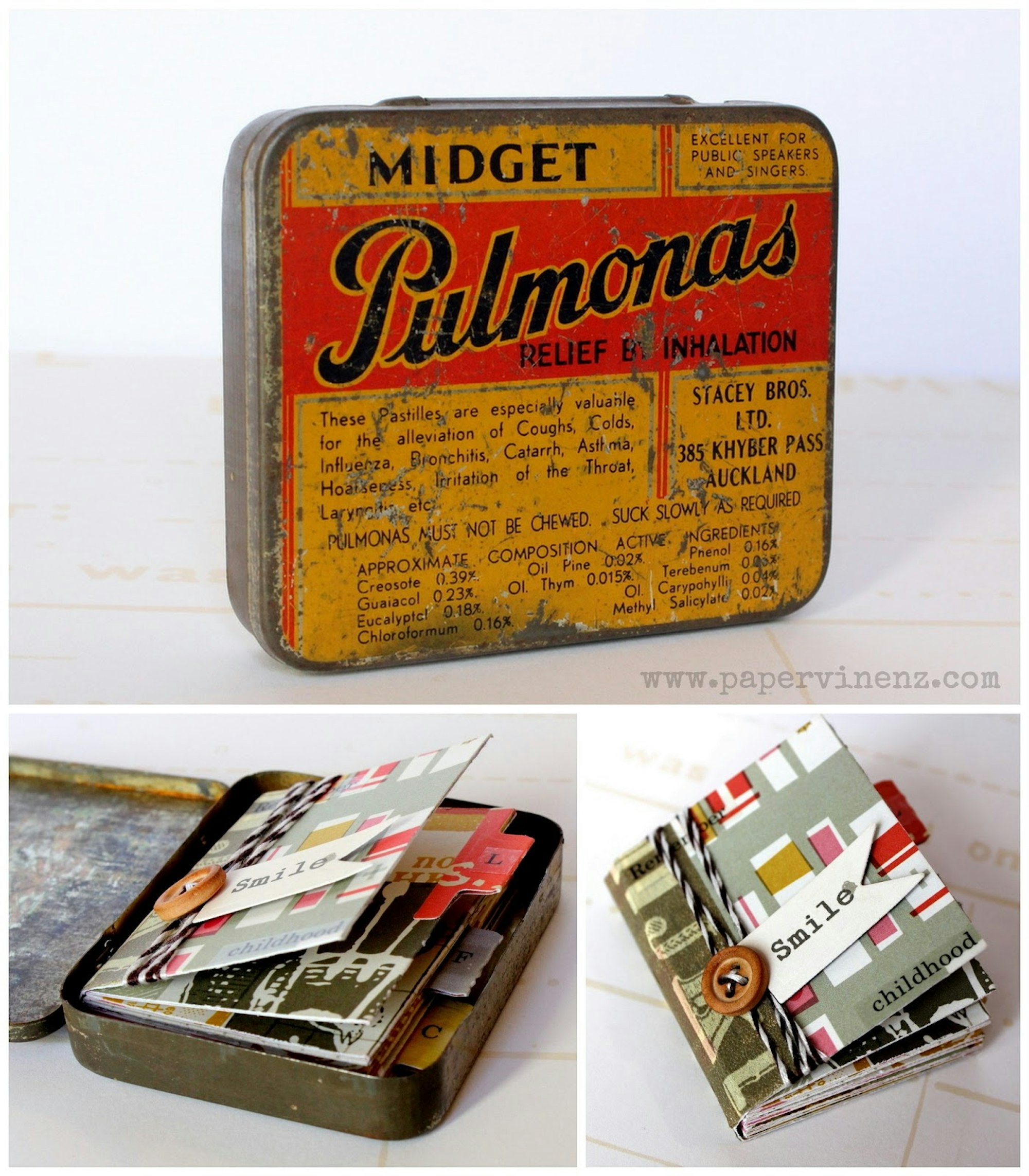 Sammelalbum in der Dose