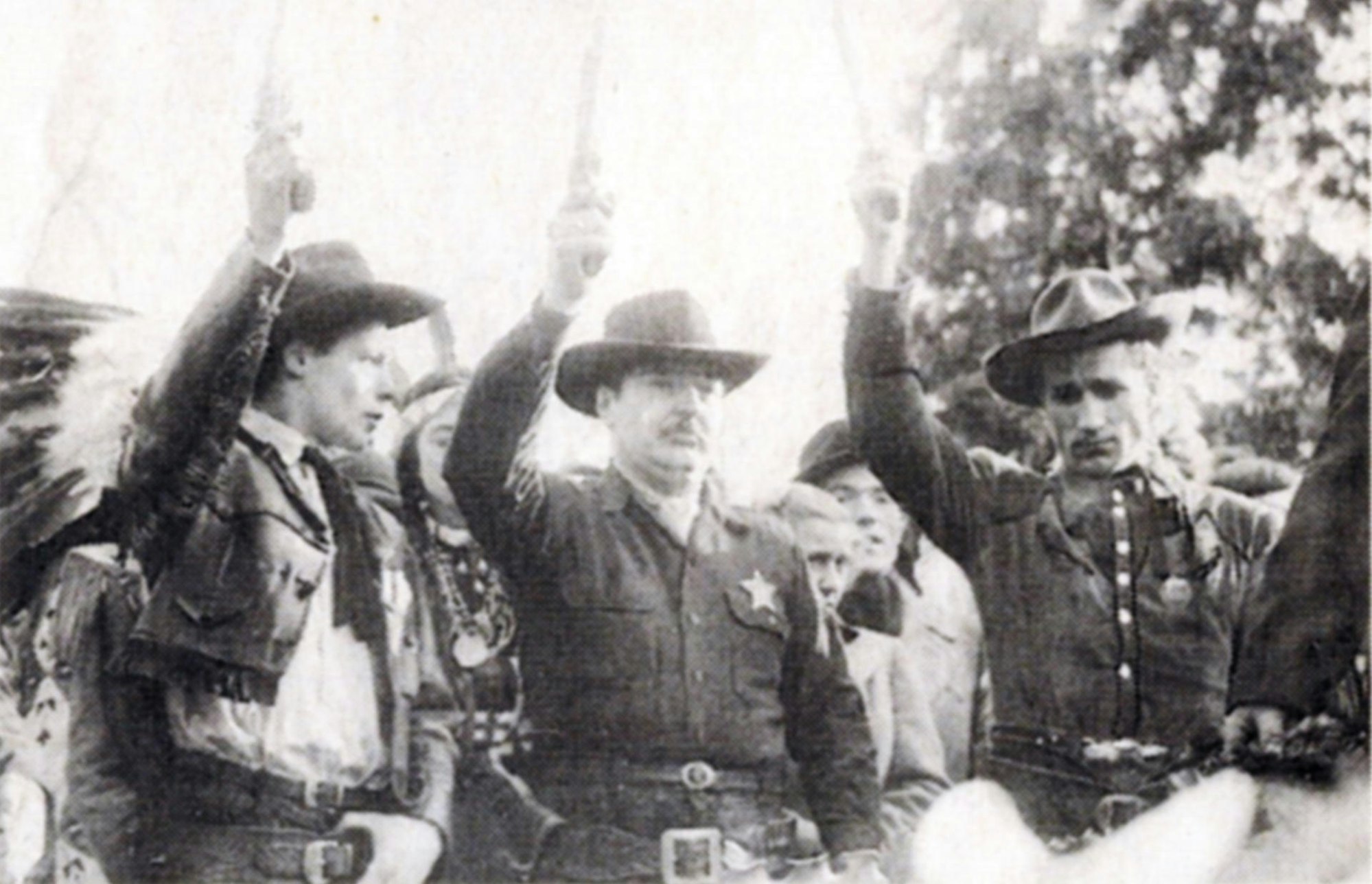 Salutschüsse am Grab