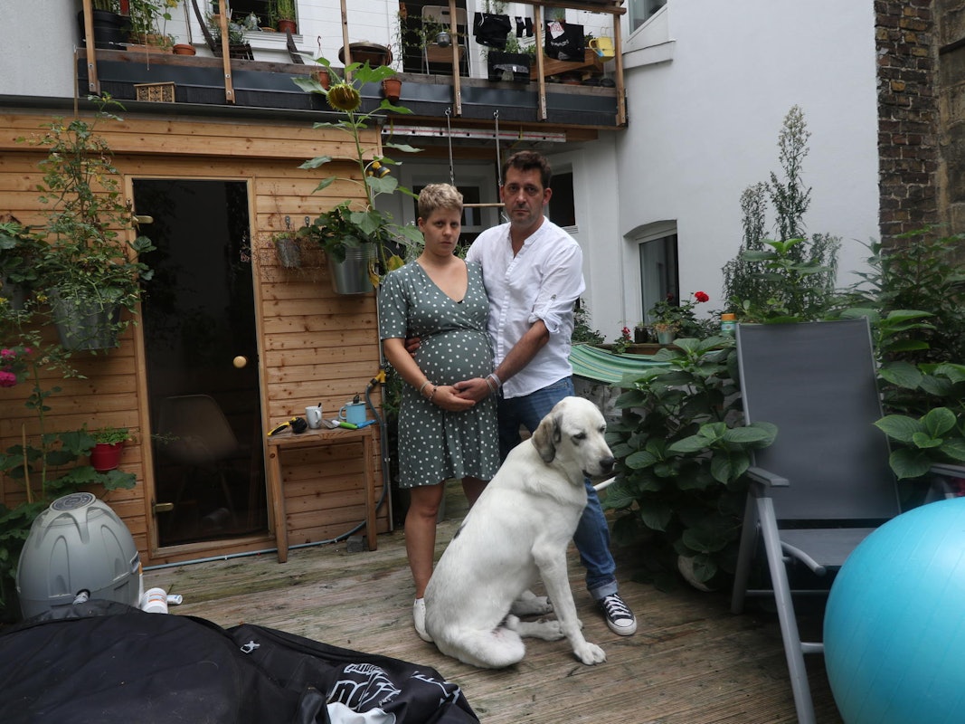 Die schwangere Kölnerin Rebecca Megaw wurde Opfer einer brutalen Attacke.