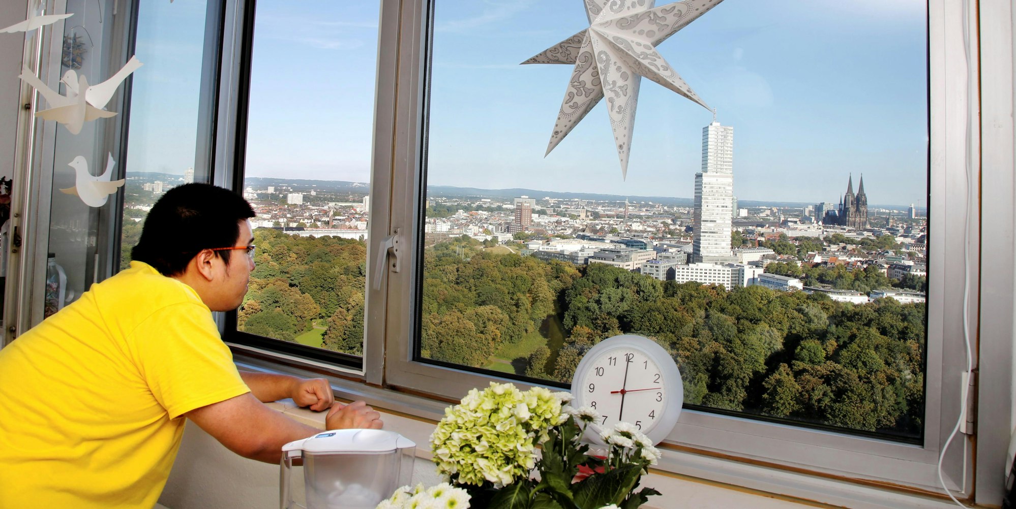 Herkules-Hochaus Ausblick