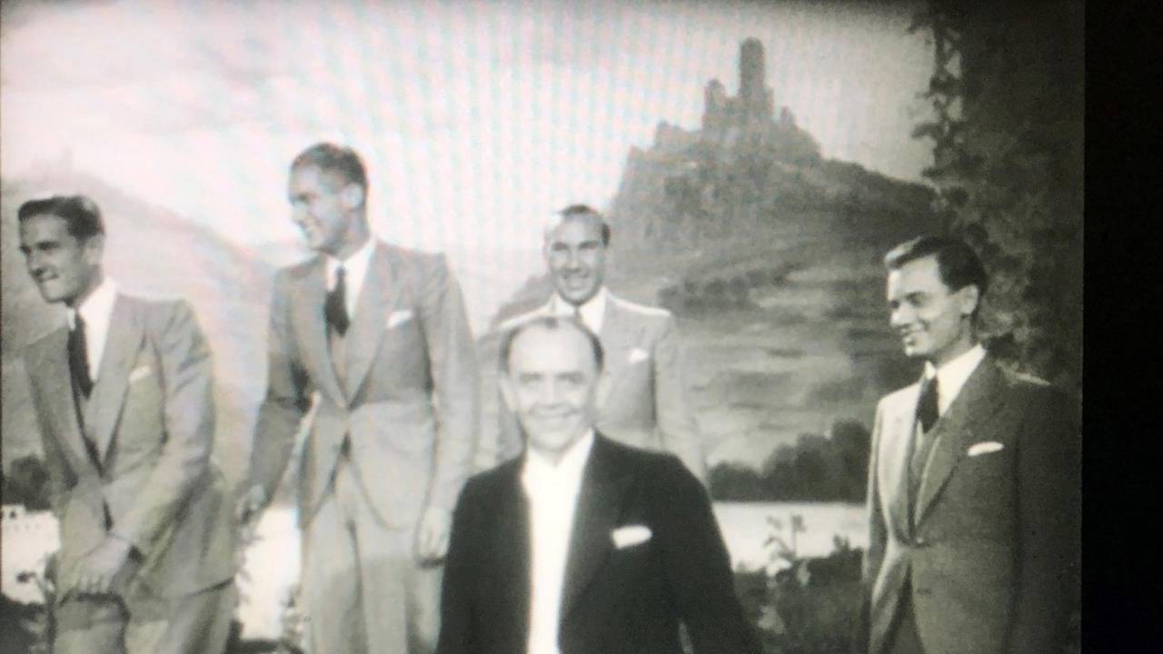 Willi Ostermann in einer Szene aus dem Film Traum vom Rhein.