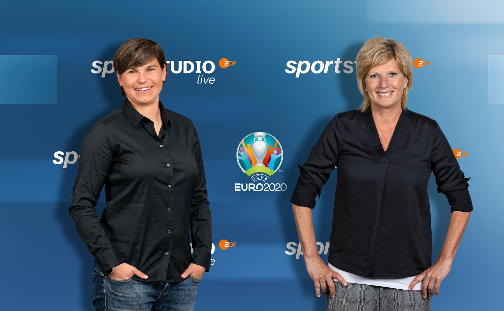 Claudia Neumann Ariane Hingst EM 2021