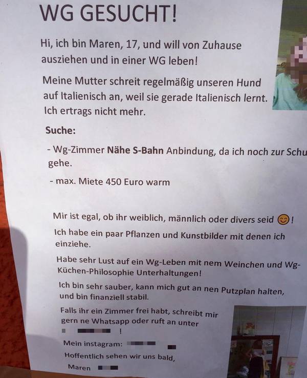 WG Suche kurios Ehrenfeld