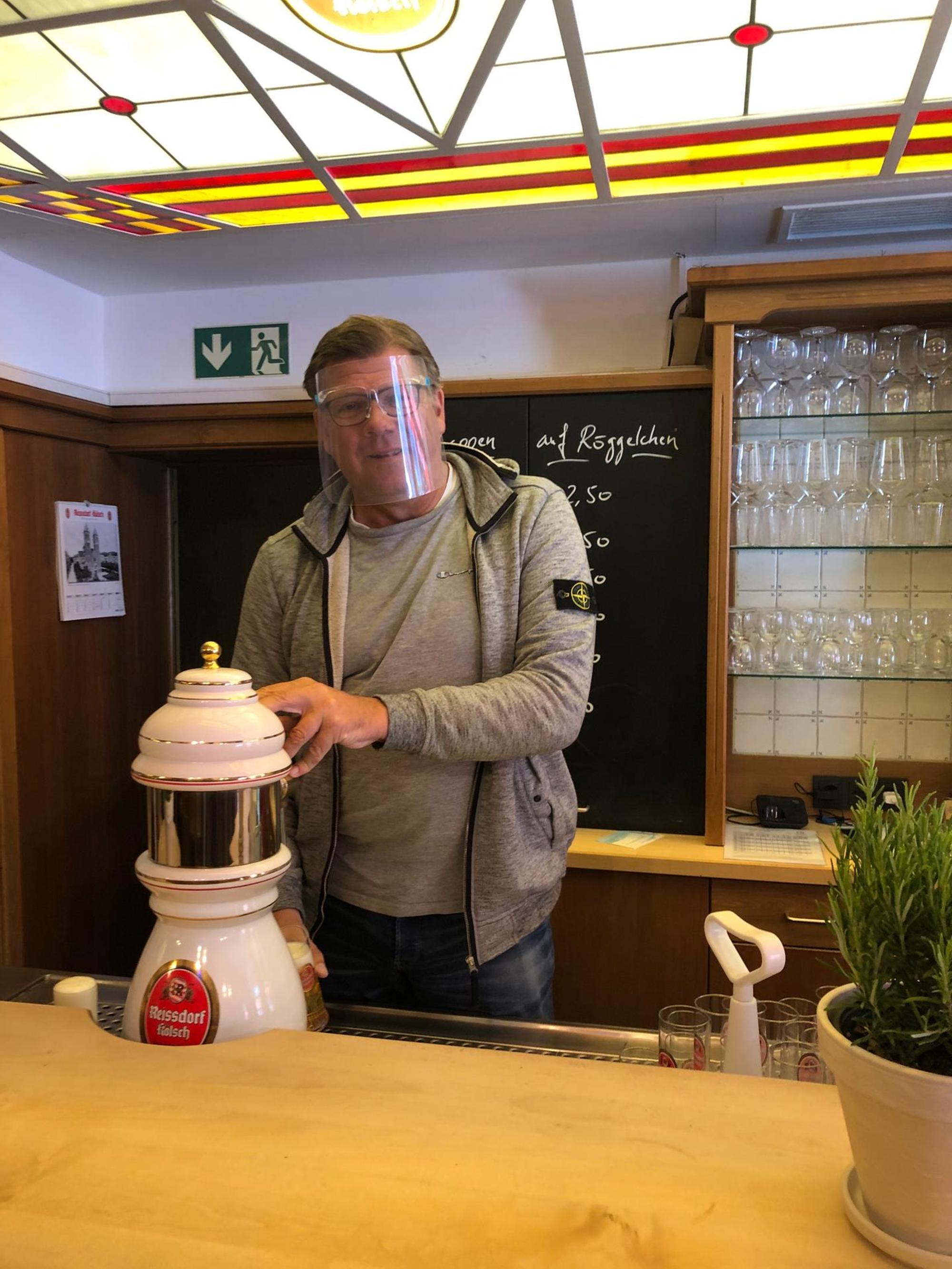 Wirt Martin Schlüter vom Reissdorf am Hahnentor
