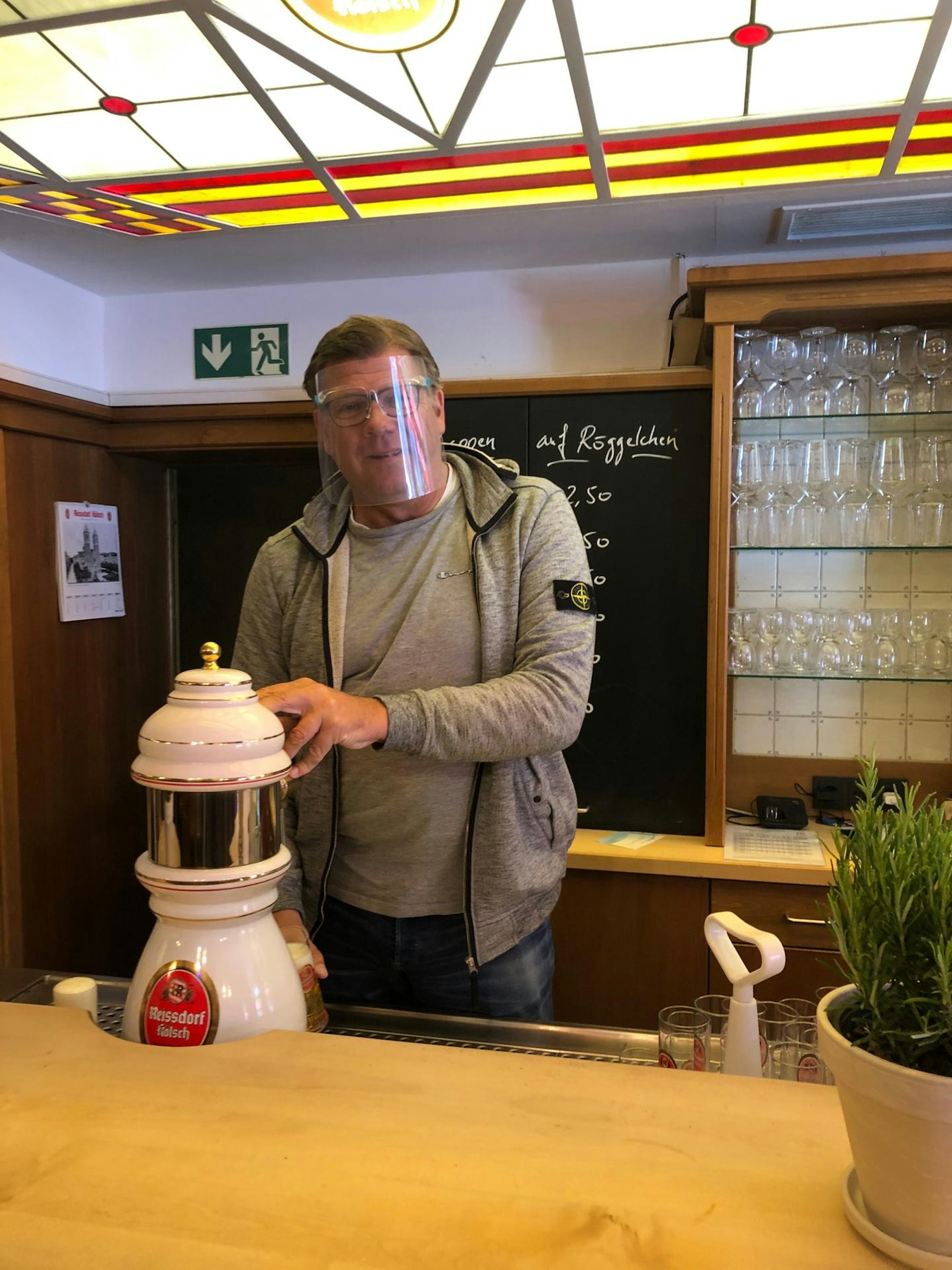 Wirt Martin Schlüter vom Reissdorf am Hahnentor