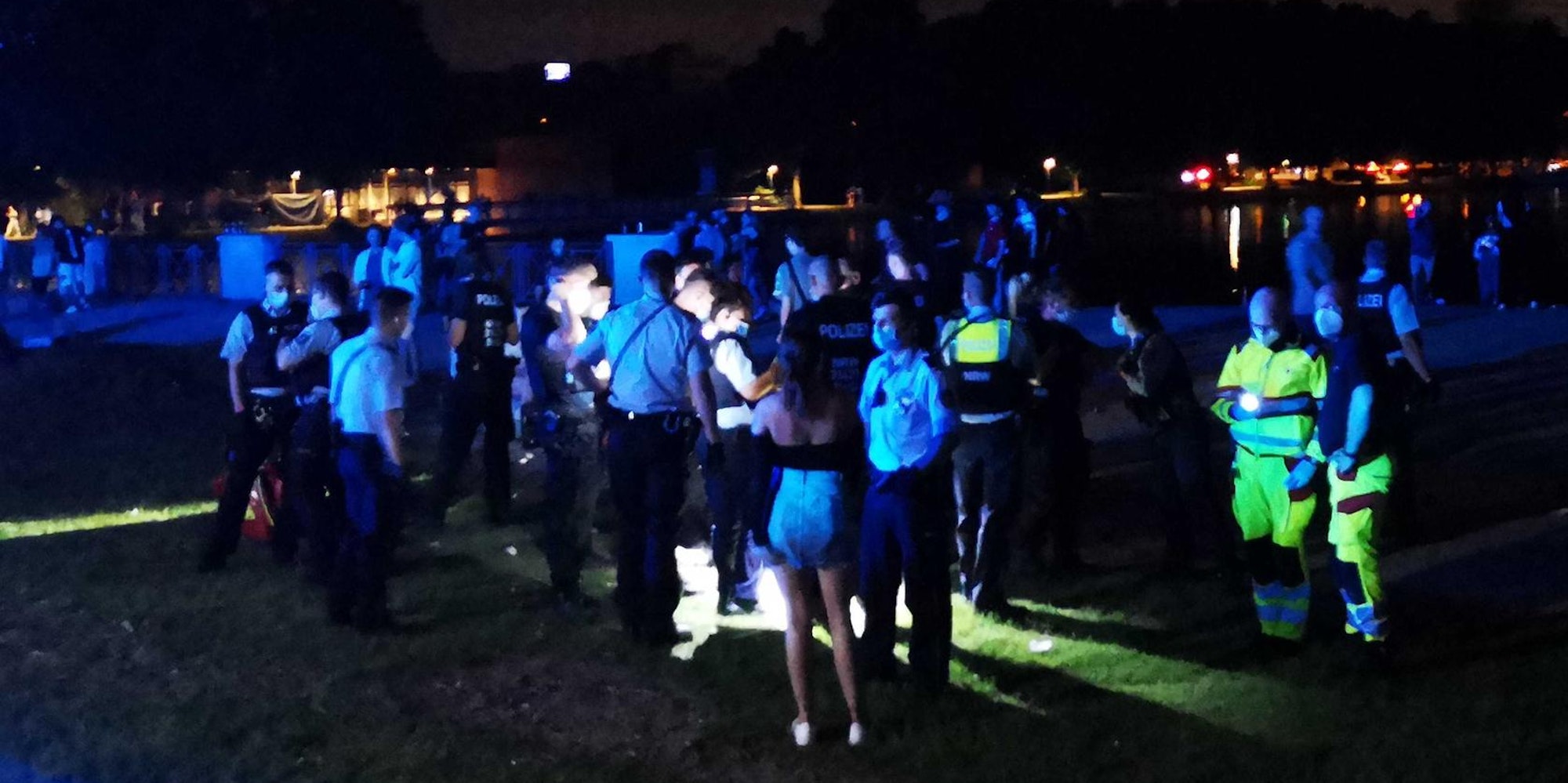 Einsatz Aachener Weiher 2