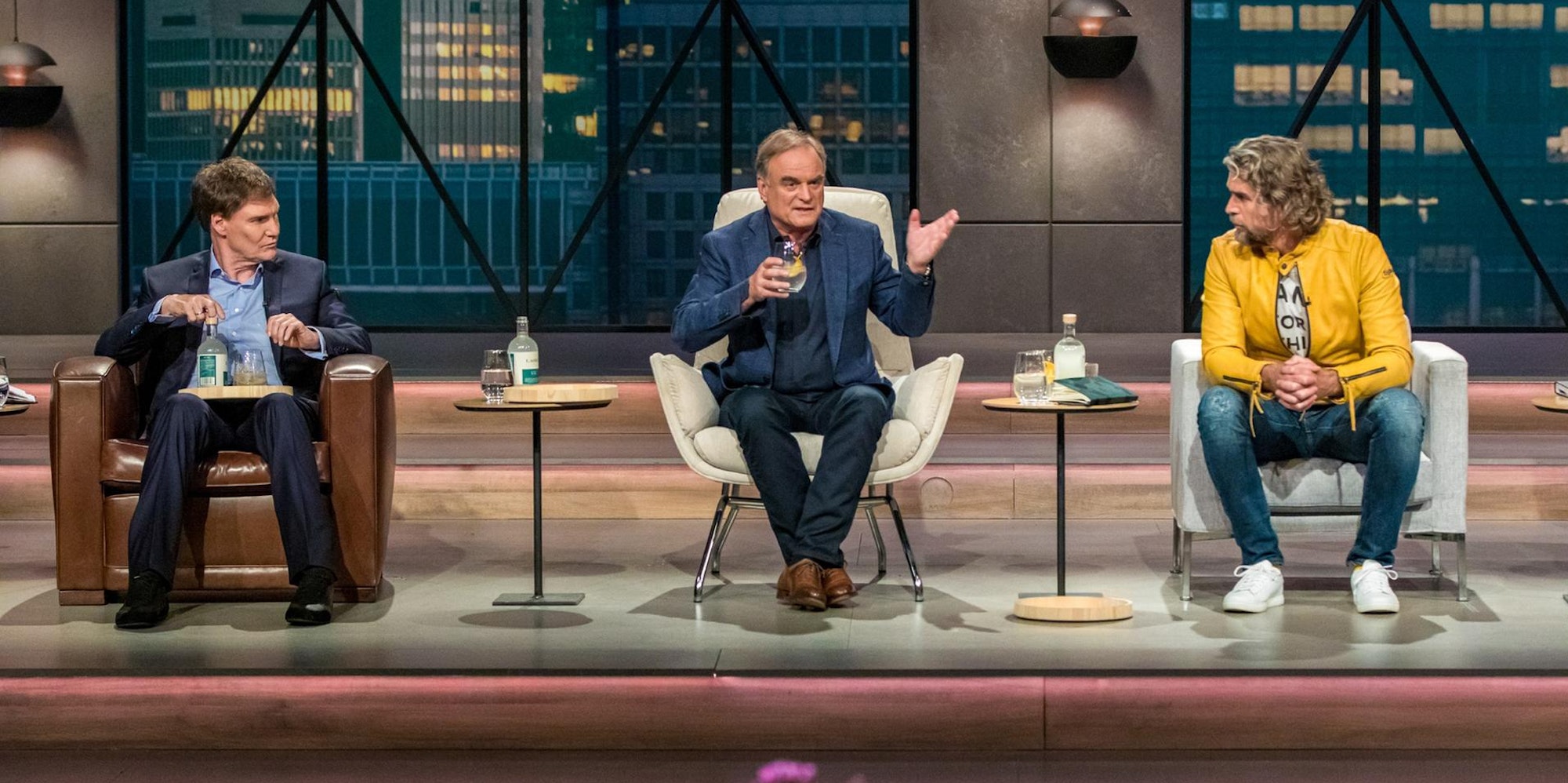 „Die Höhle der Löwen”-Investoren Nils Glagau, Carsten Maschmeyer