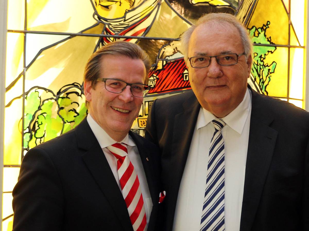 Christoph Kuckelkorn mit Peter Griesemann