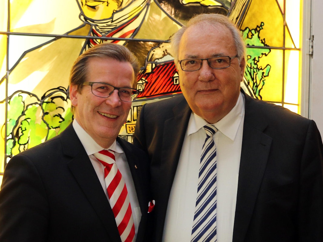 Christoph Kuckelkorn mit Peter Griesemann