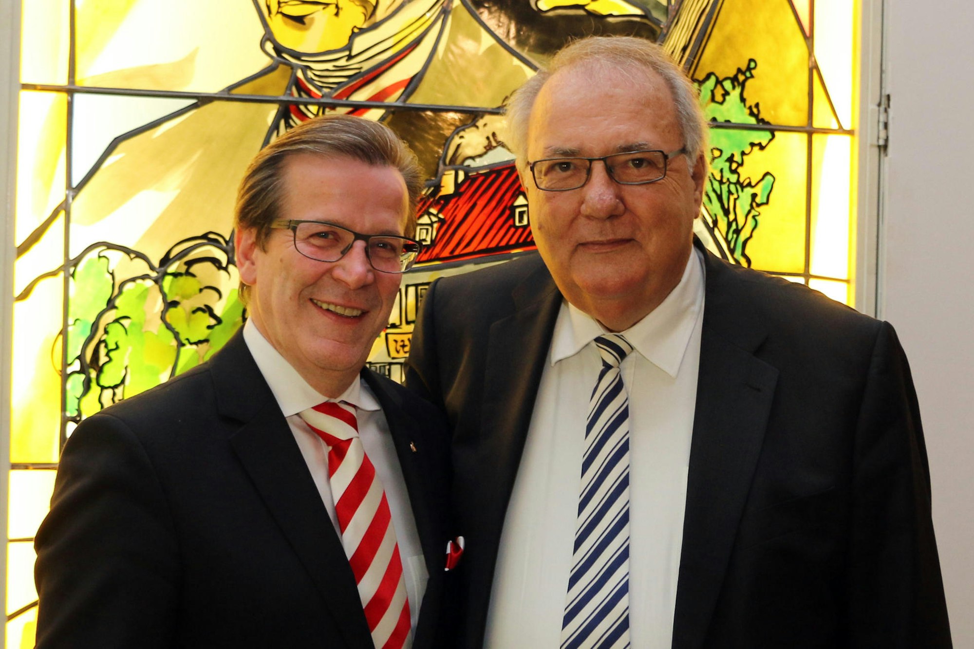 Christoph Kuckelkorn mit Peter Griesemann