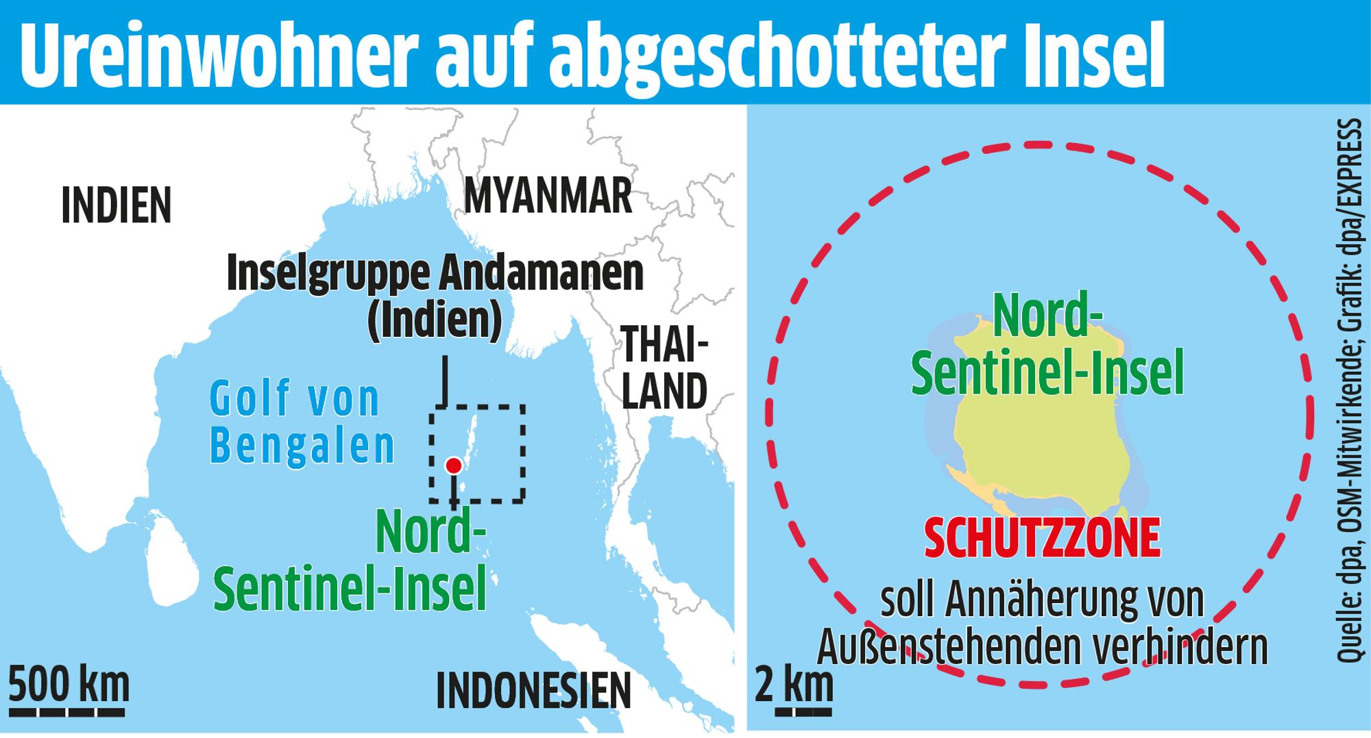 Die Karte_Ureinwohner auf abgeschotteter Insel
