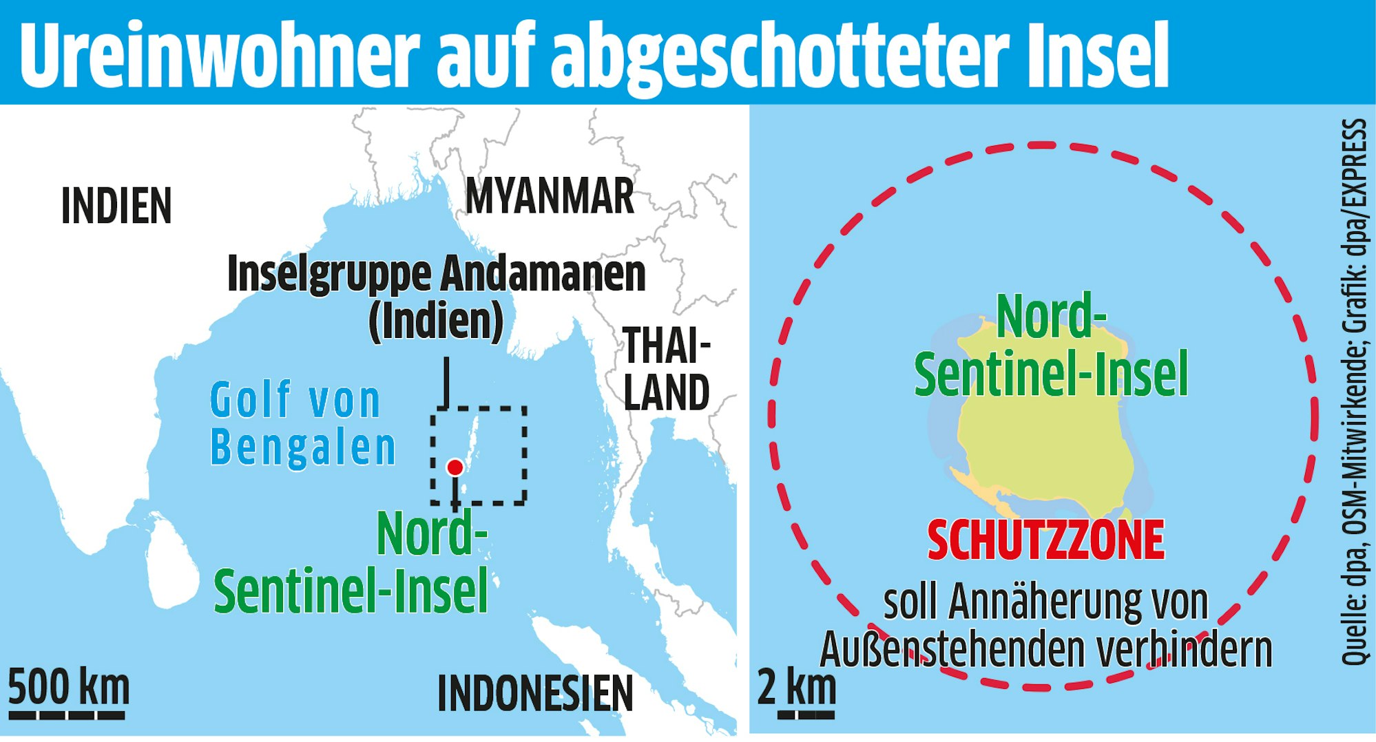 Die Karte_Ureinwohner auf abgeschotteter Insel