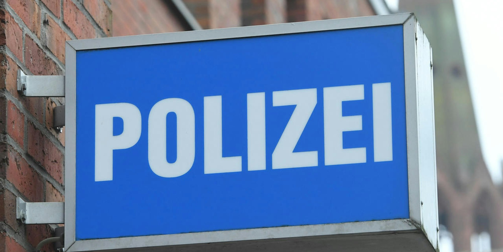 polizeiwache schild