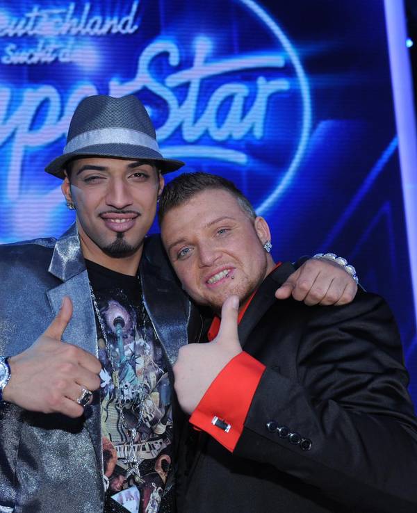 Mehrzad Marashi (links) und Menowin Fröhlich (rechts).