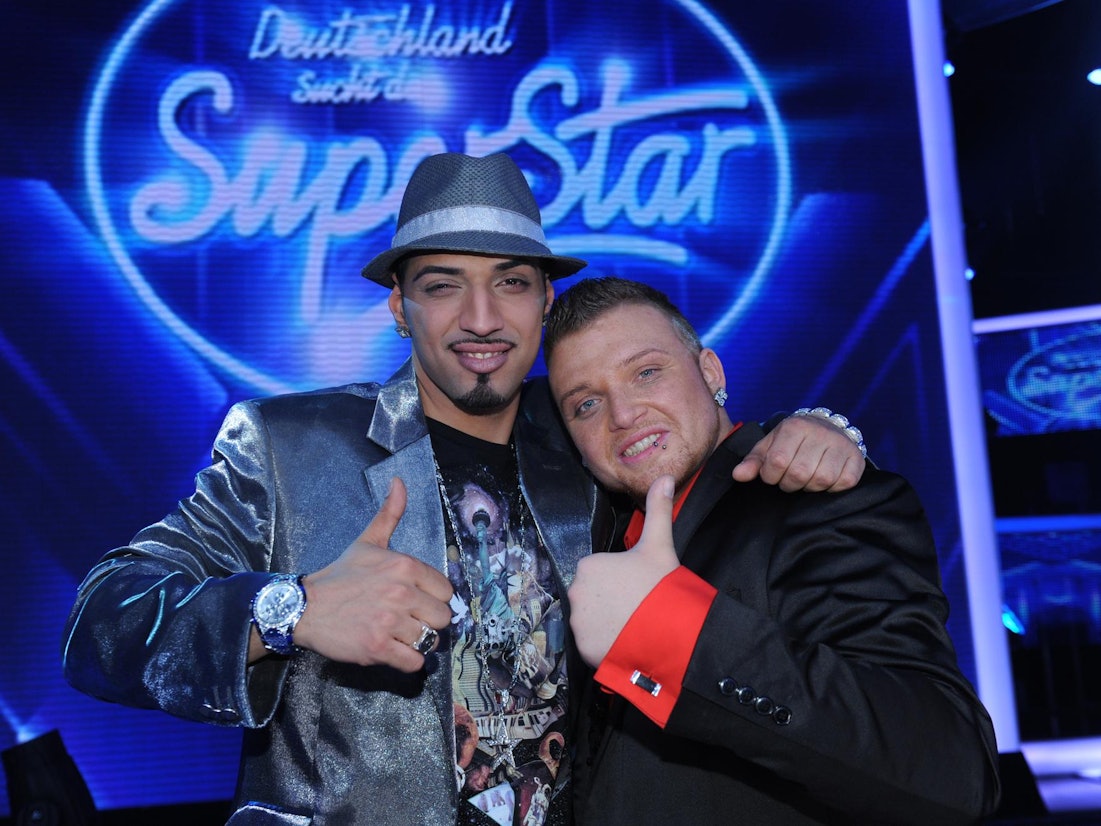 Mehrzad Marashi (links) und Menowin Fröhlich (rechts).