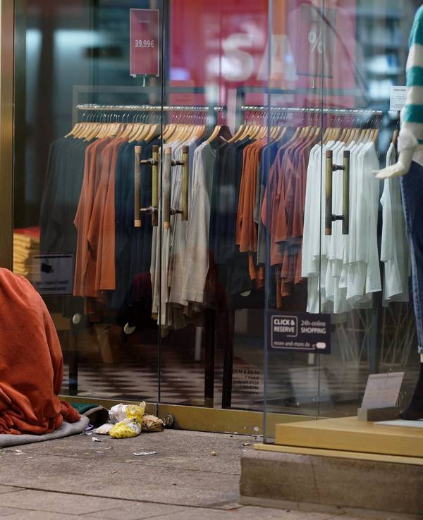 Obdachlose in Köln