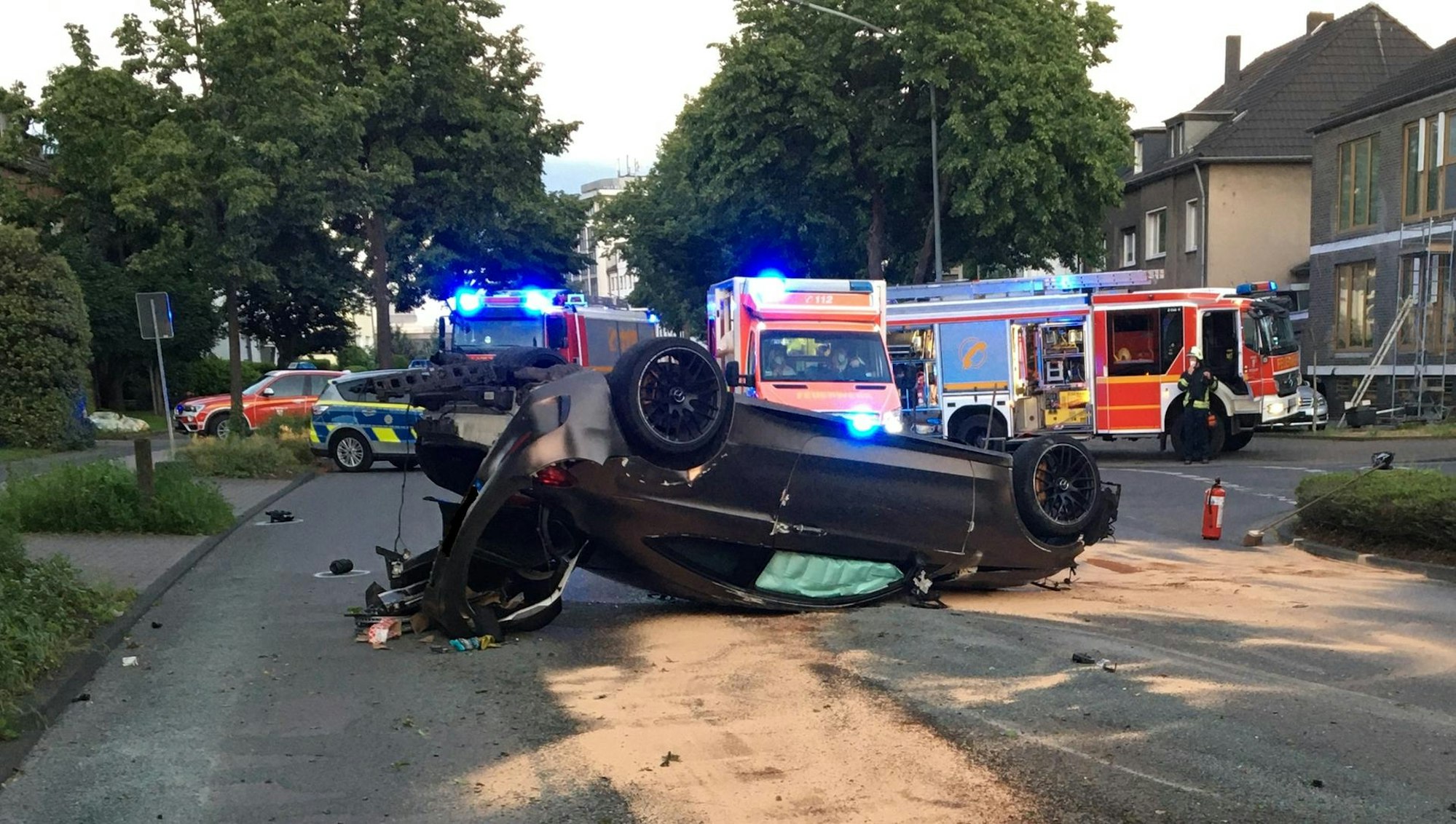 Unfall Dinslaken1
