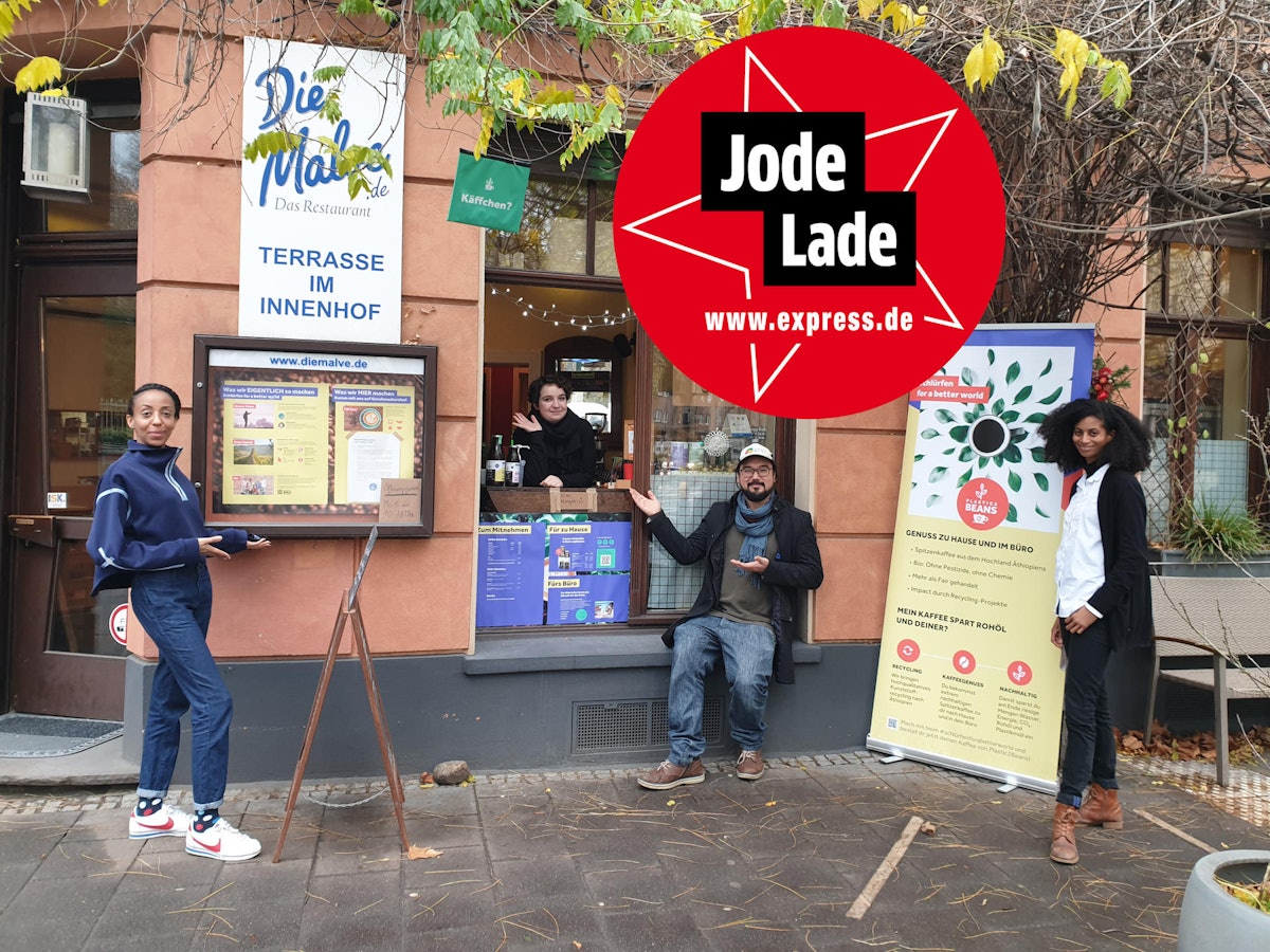 Das Team vom Zero Waste Cafe in Sülz.