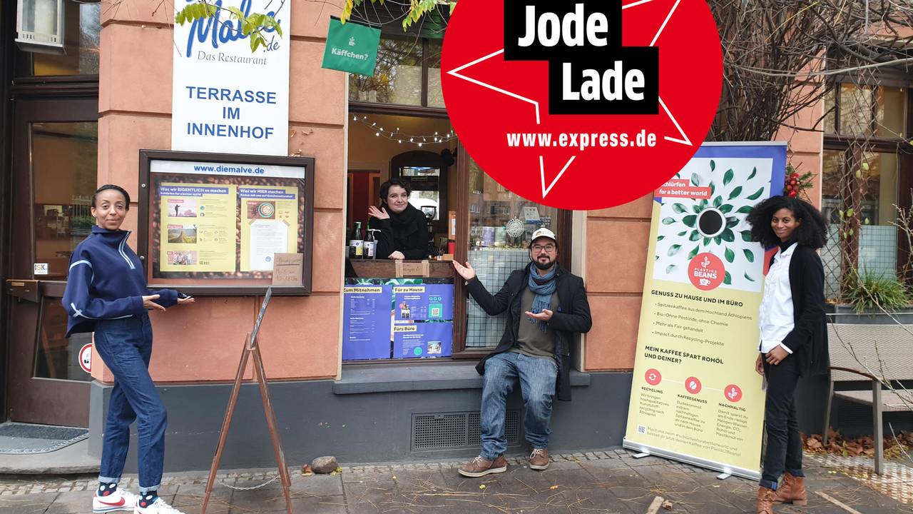 Das Team vom Zero Waste Cafe in Sülz.