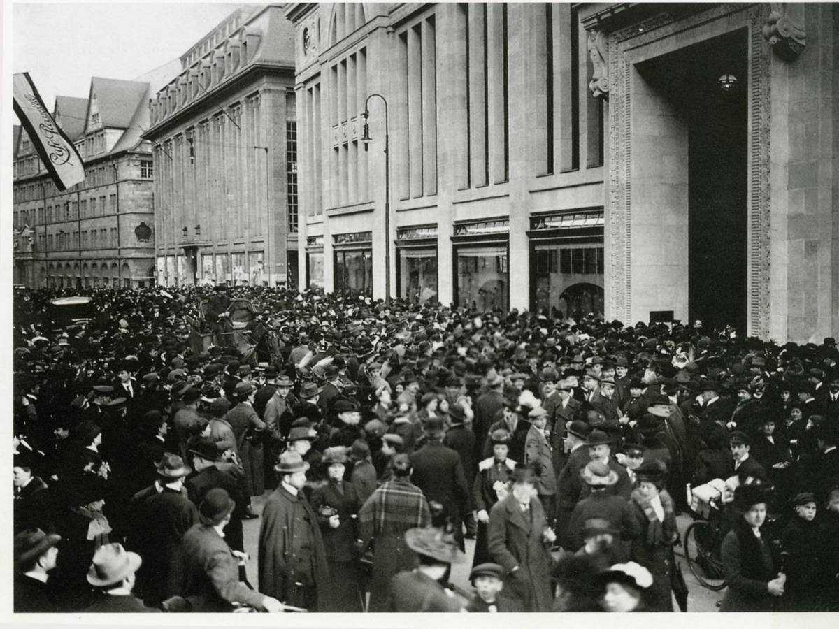 Eröffnung Tietz 1914