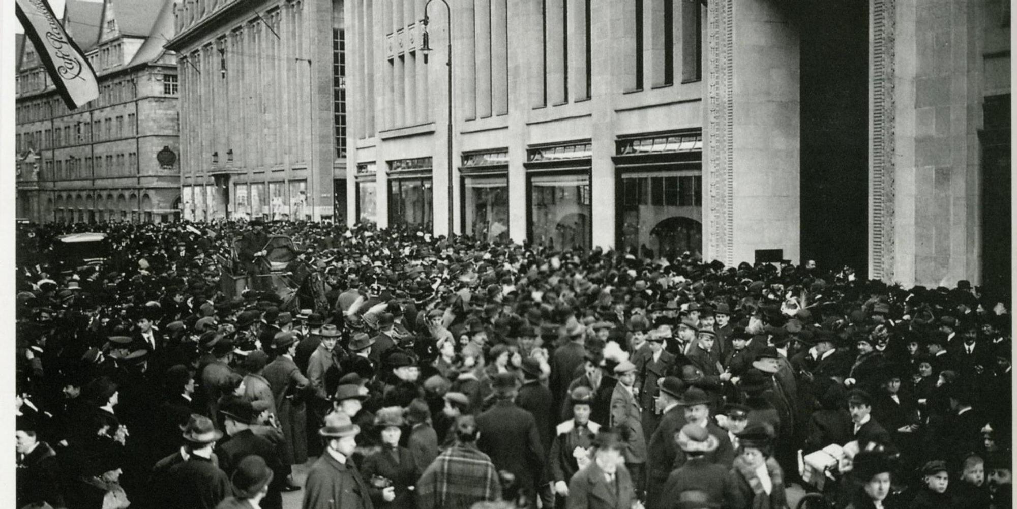 Eröffnung Tietz 1914