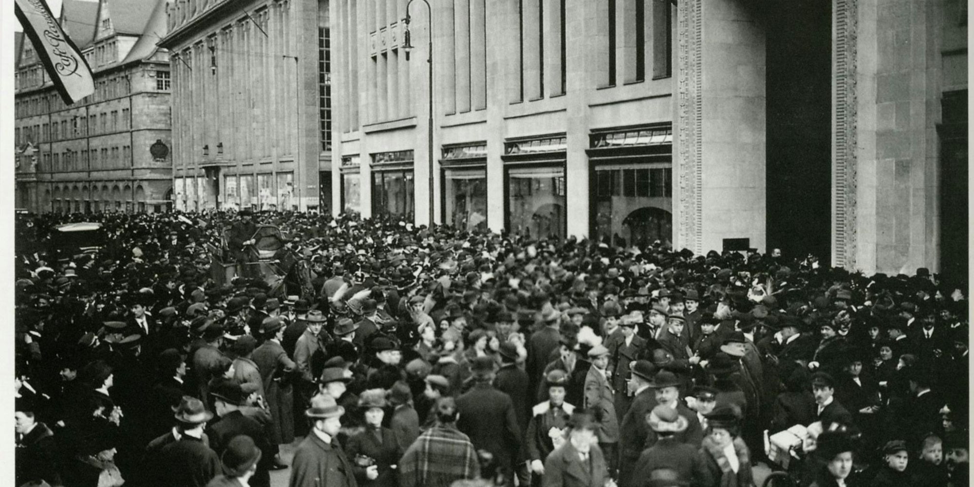 Eröffnung Tietz 1914