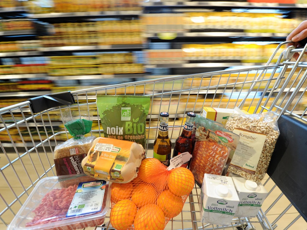 Die Gewürze wurden überall in Deutschland vertrieben (hier ein Symbolfoto von einem Einkaufswagen).