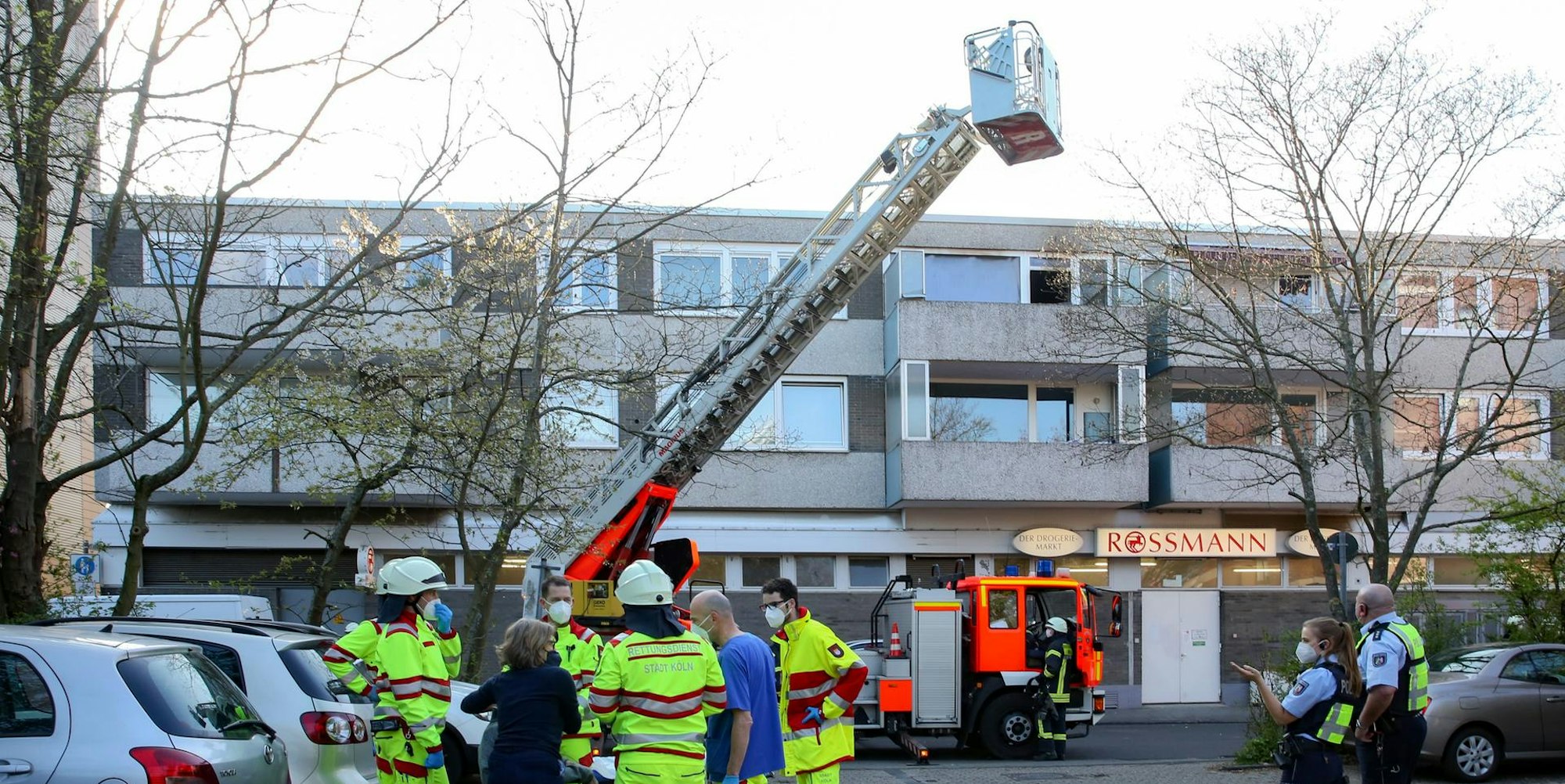 Feuerwehreinsatz in Köln-Neubrück