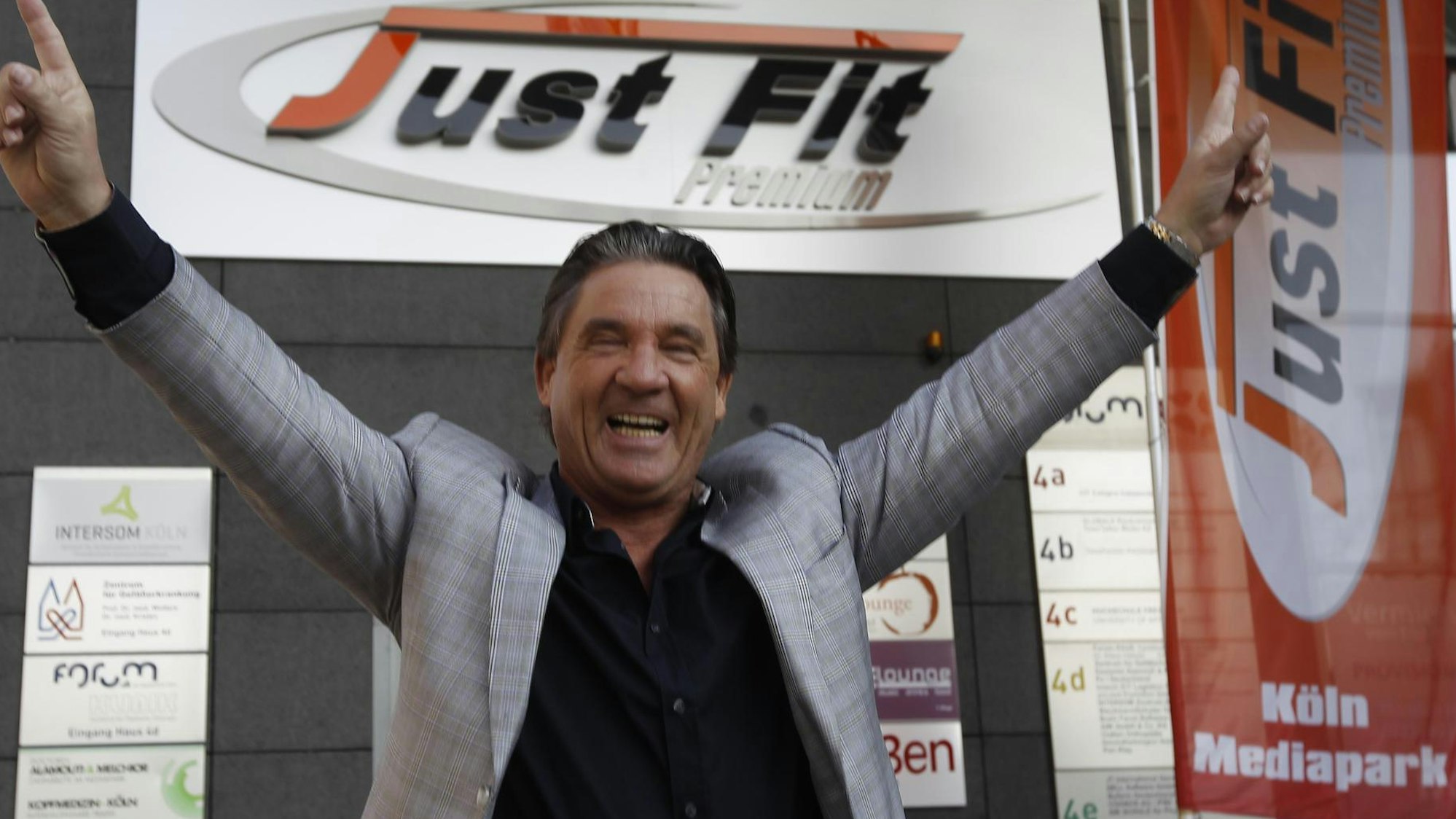 Frank Böhme von der Just Fit Kette in Köln