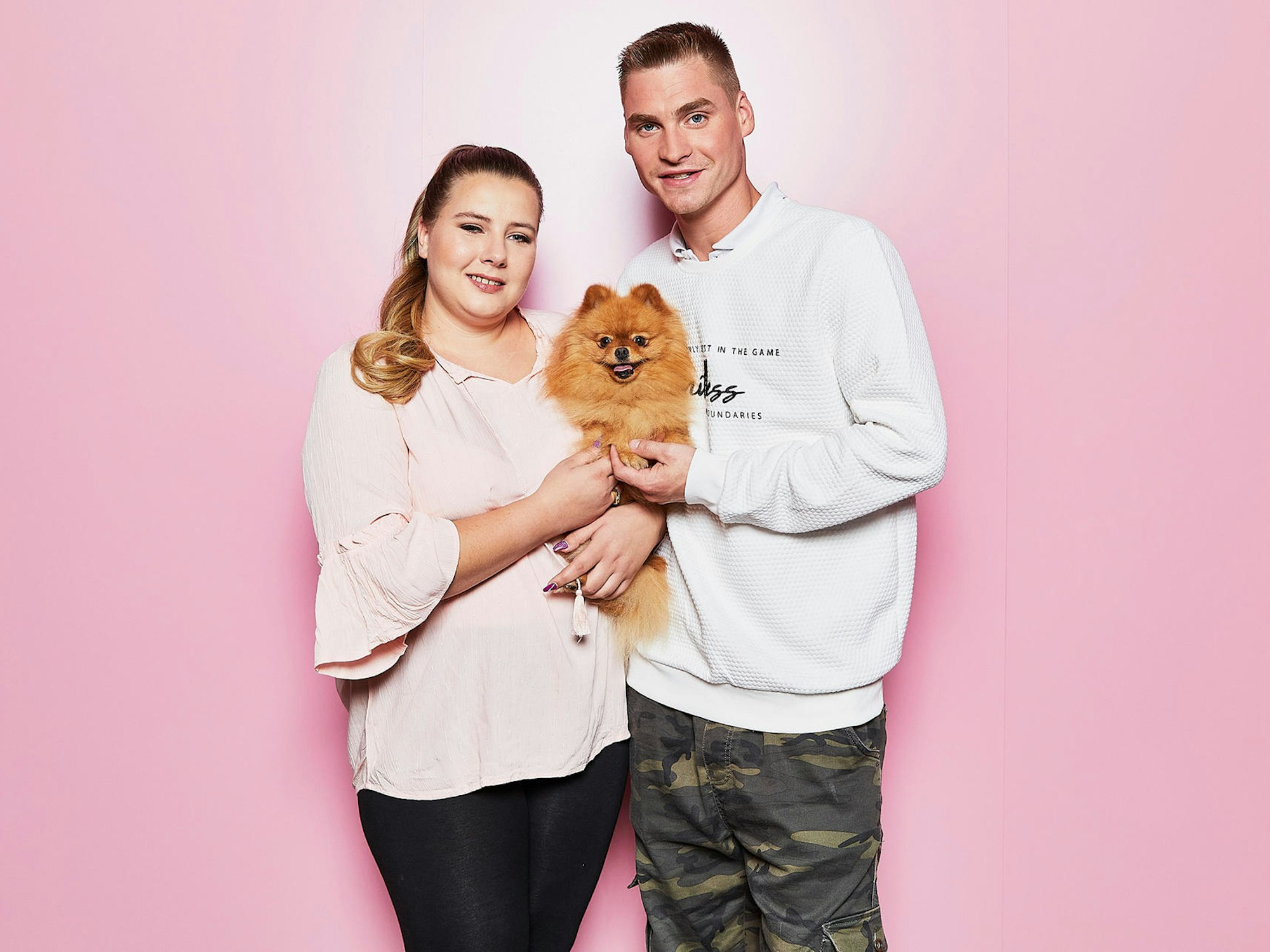 Sarafina Wollny und ihr Mann Peter