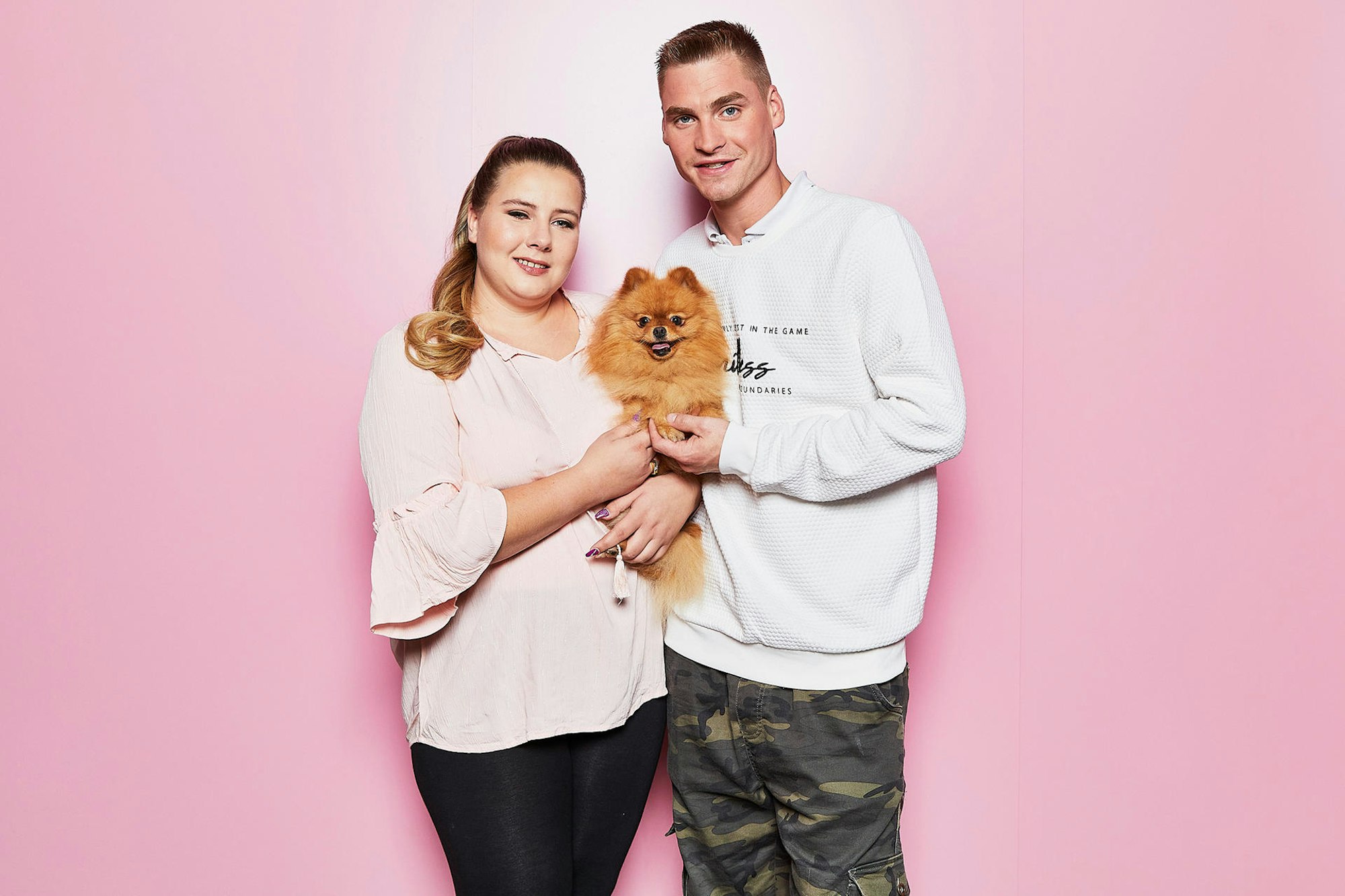 Sarafina Wollny und ihr Mann Peter (hier auf einem Foto von 2020) sorgen sich um ihre Babys